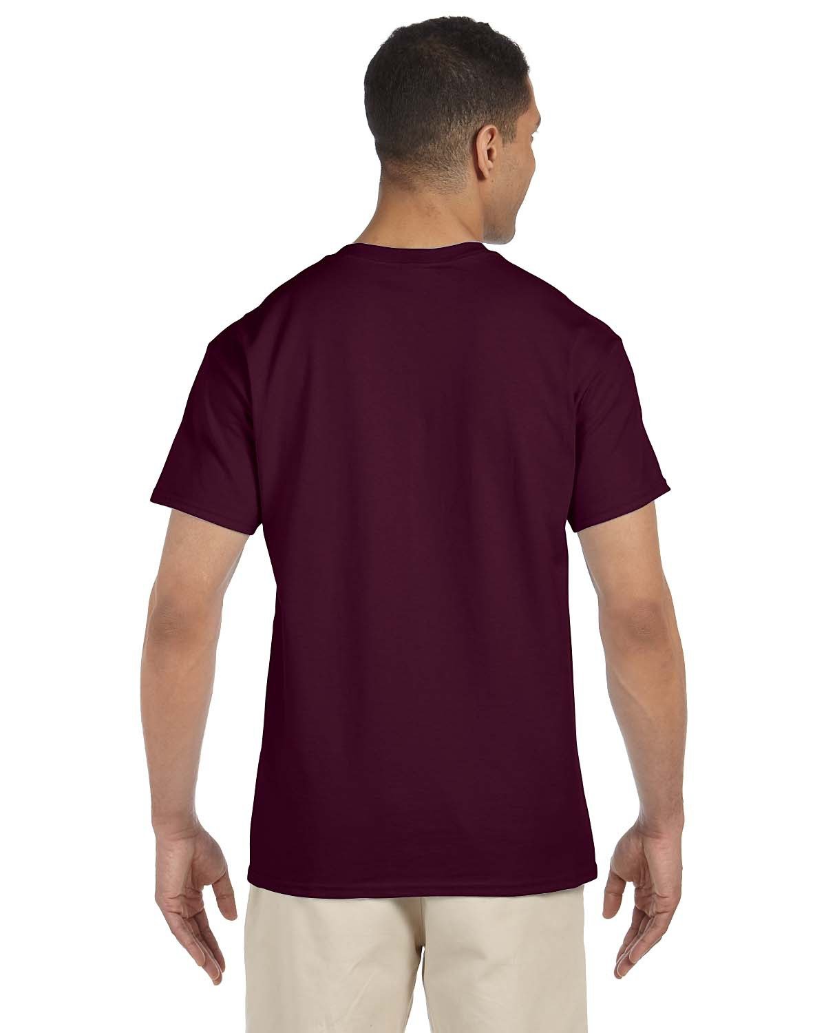 G230 Gildan Adult Ultra Cotton Pocket T-Shirt G230 Gildan Adult Ultra Cotton Pocket T-Shirt - Back Image