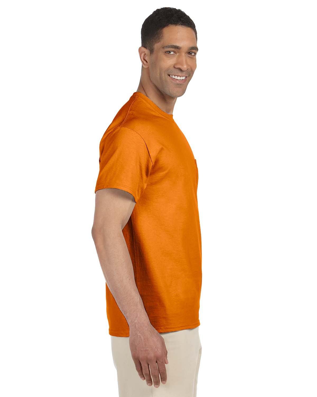 G230 Gildan Adult Ultra Cotton Pocket T-Shirt - Siide Image