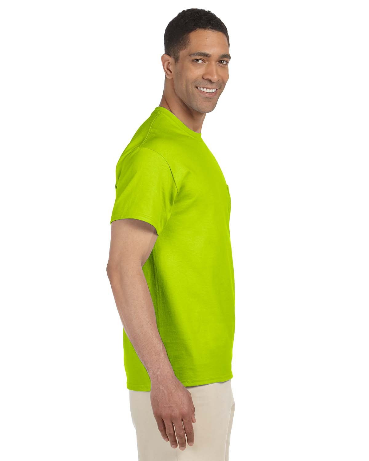 G230 Gildan Adult Ultra Cotton Pocket T-Shirt G230 Gildan Adult Ultra Cotton Pocket T-Shirt - Siide Image