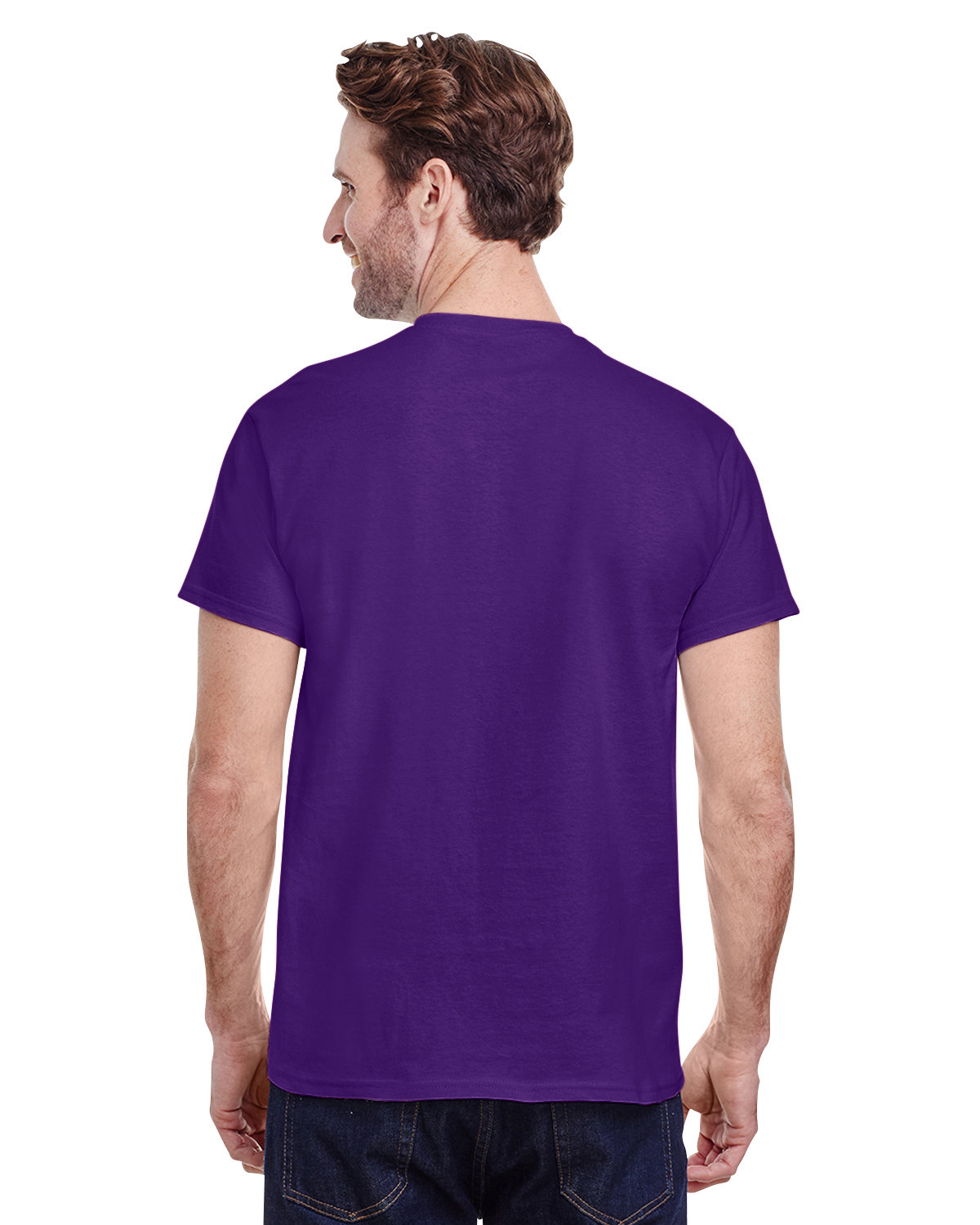 G500 Gildan Adult Heavy Cotton 5.3 oz. TShirt - Back Image