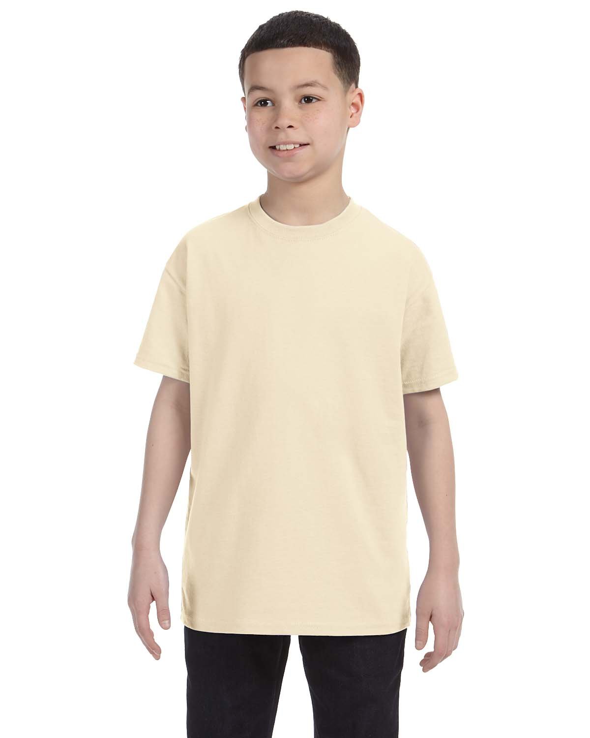G500B Gildan Youth Heavy Cotton T-Shirt Zoom Image
