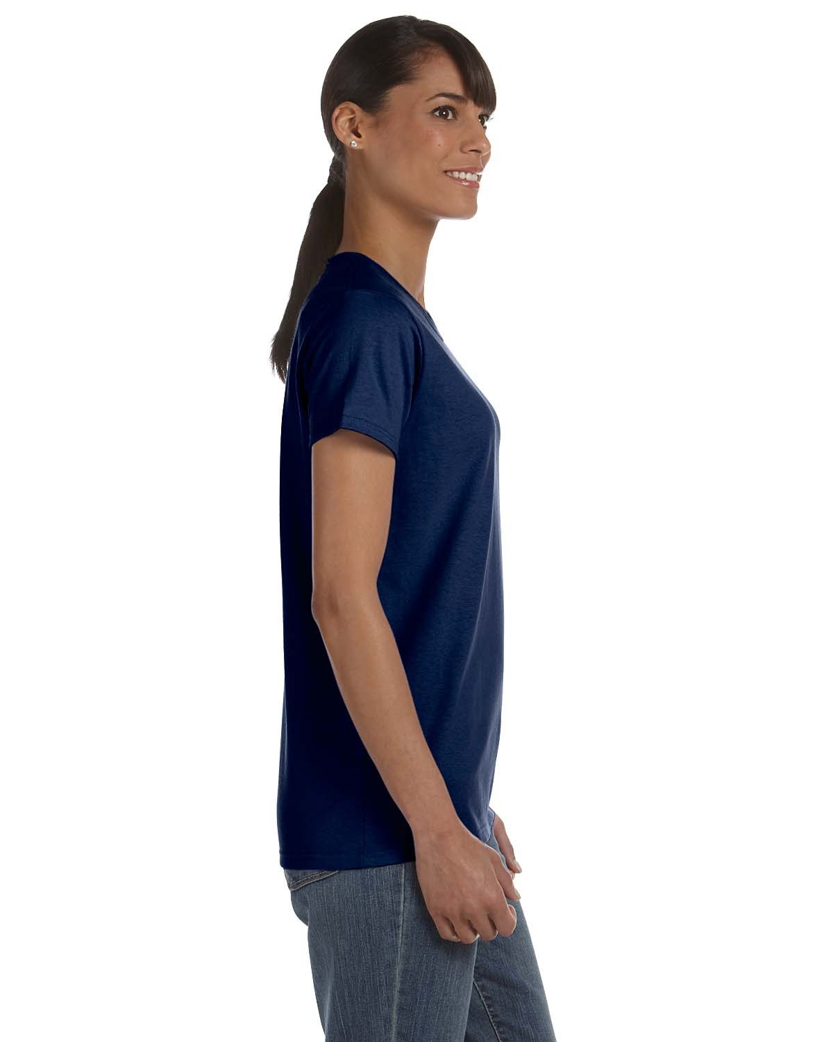 G500L Gildan Ladies Heavy Cotton T-Shirt - Siide Image