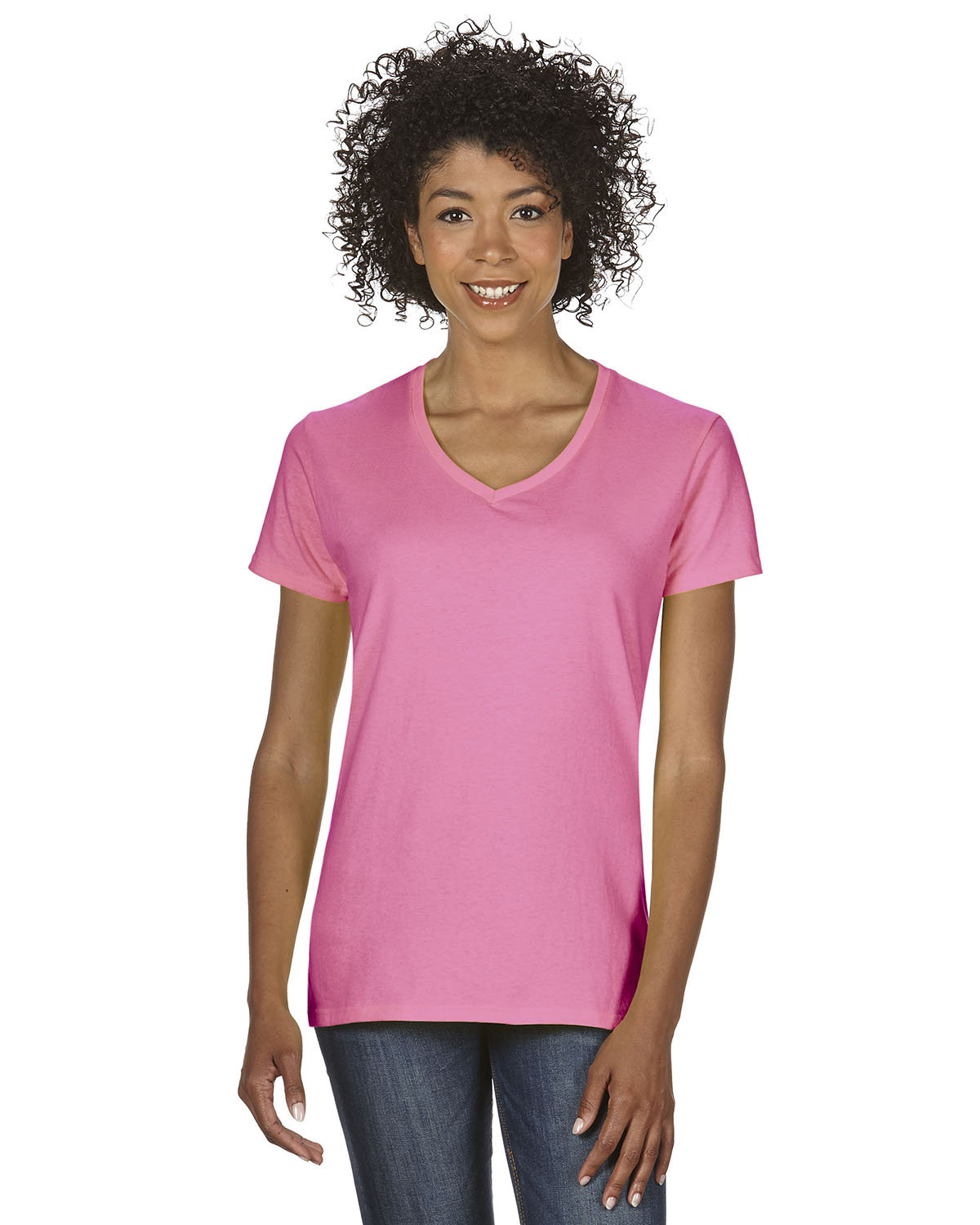G500VL Gildan Ladies Heavy Cotton V-Neck T-Shirt