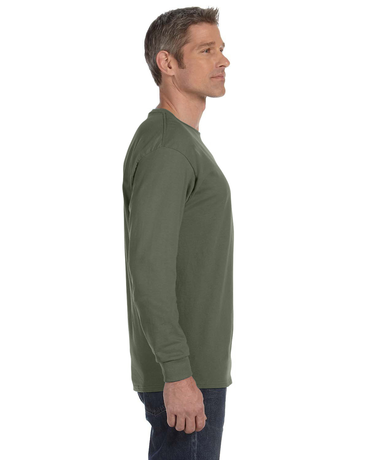 G540 Gildan Adult Heavy Cotton Long-Sleeve T-Shirt - Siide Image