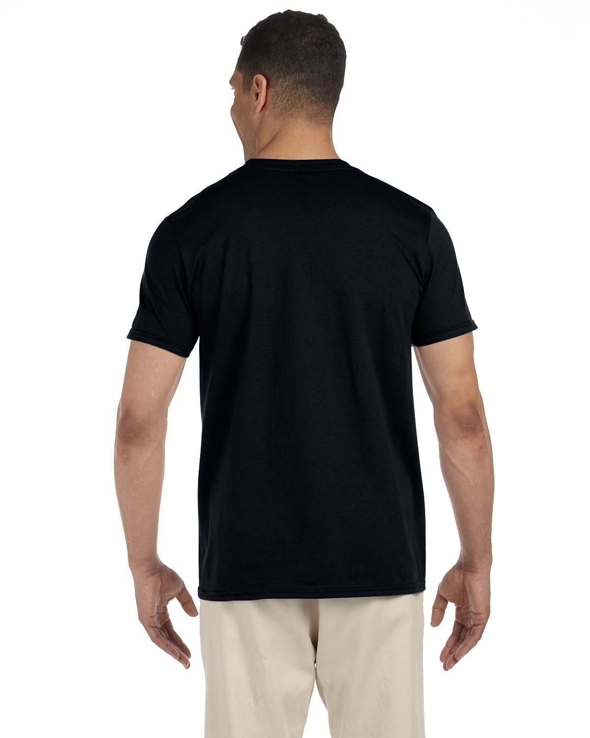 G640 Gildan Adult Softstyle T-Shirt - Back Image