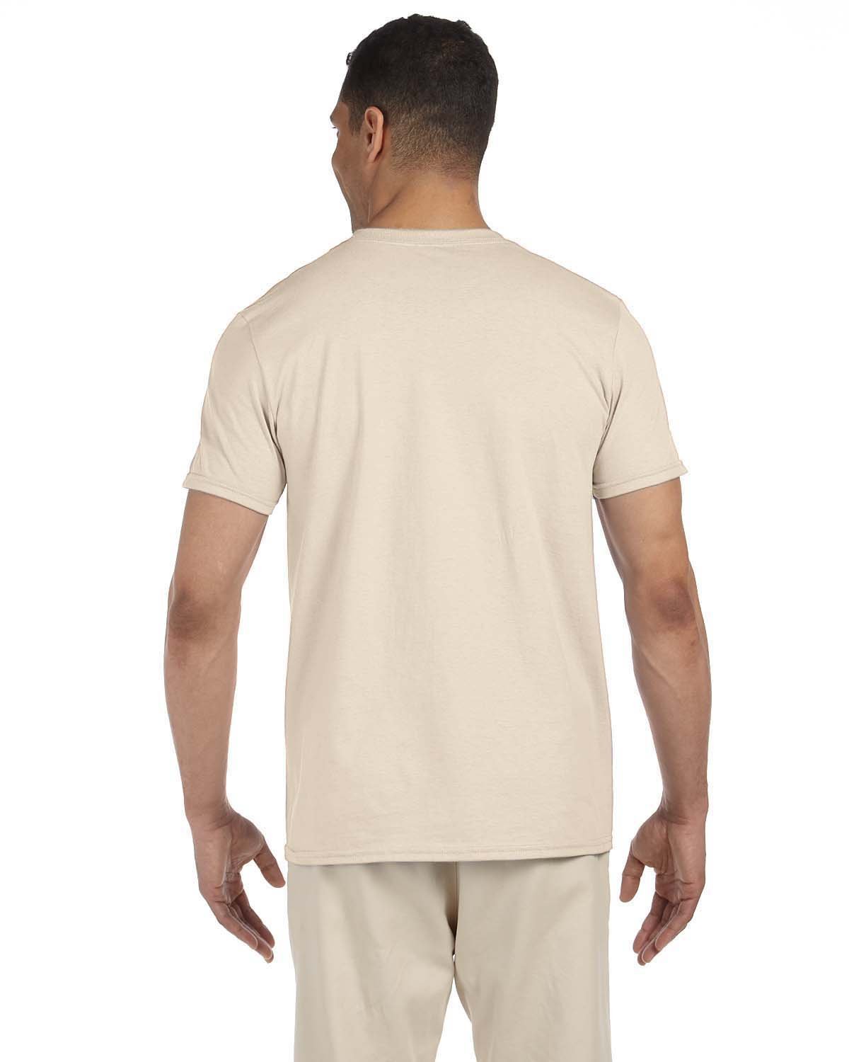 G640 Gildan Adult Softstyle T-Shirt - Back Image