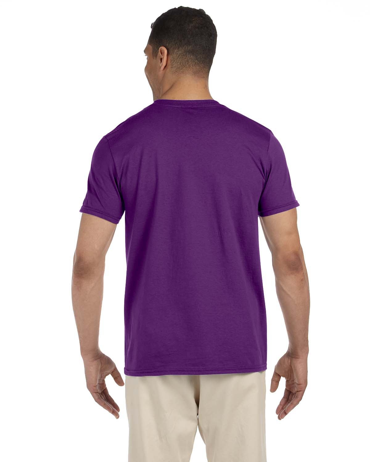 G640 Gildan Adult Softstyle T-Shirt - Back Image