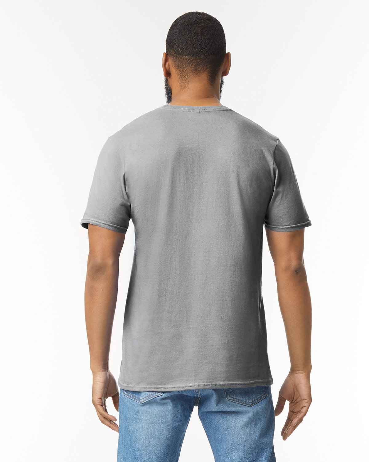 G640 Gildan Adult Softstyle T-Shirt G640 Gildan Adult Softstyle T-Shirt - Back Image
