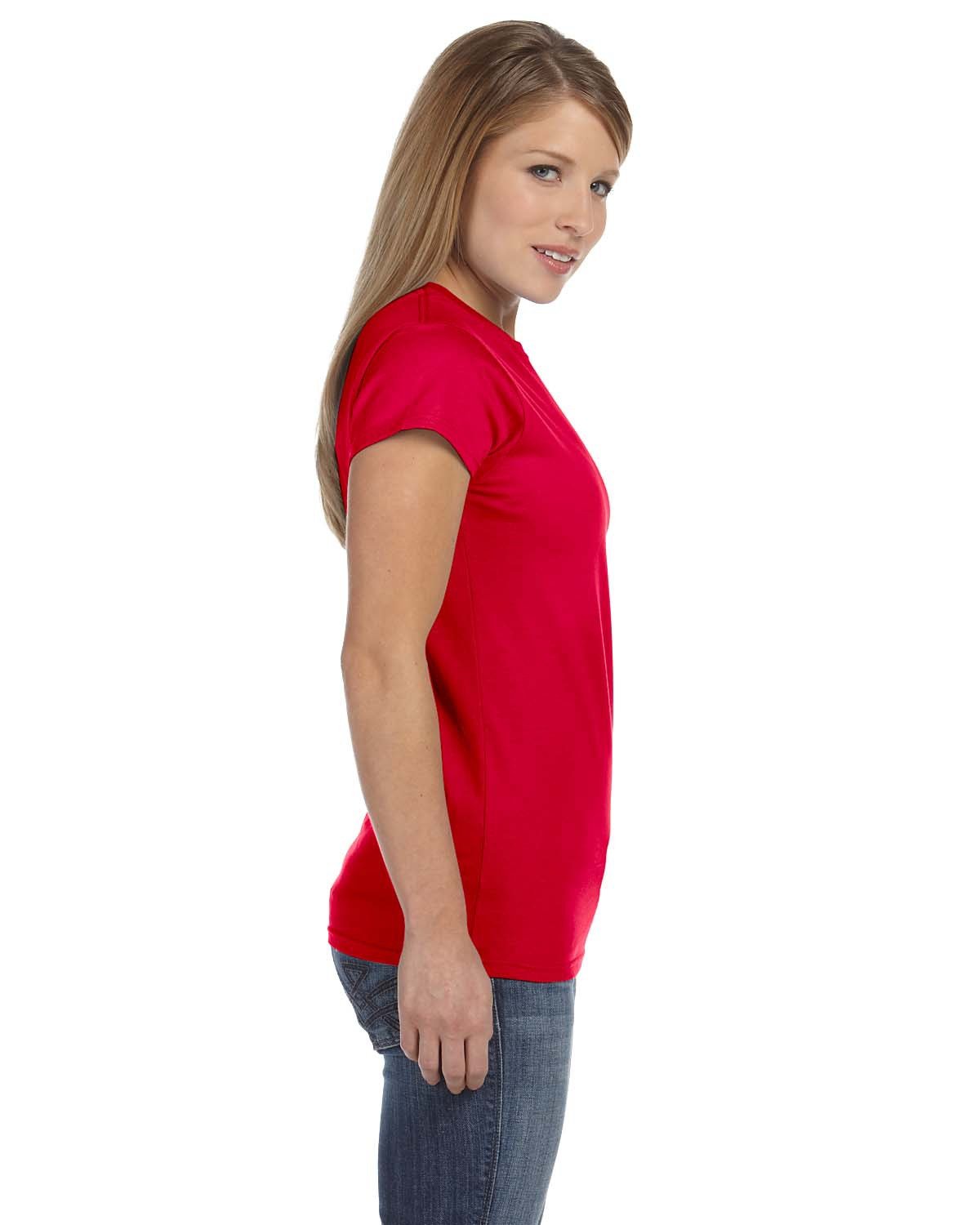 G640L Gildan Ladies Softstyle Fitted T-Shirt - Siide Image