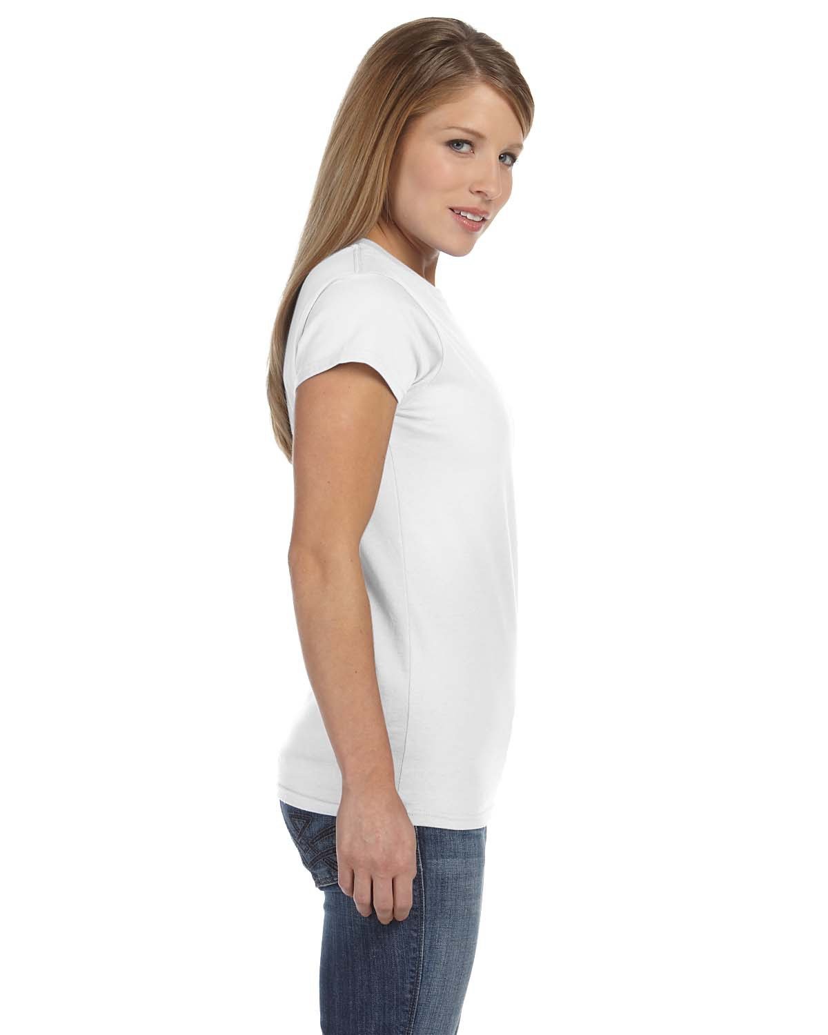 G640L Gildan Ladies Softstyle Fitted T-Shirt - Siide Image