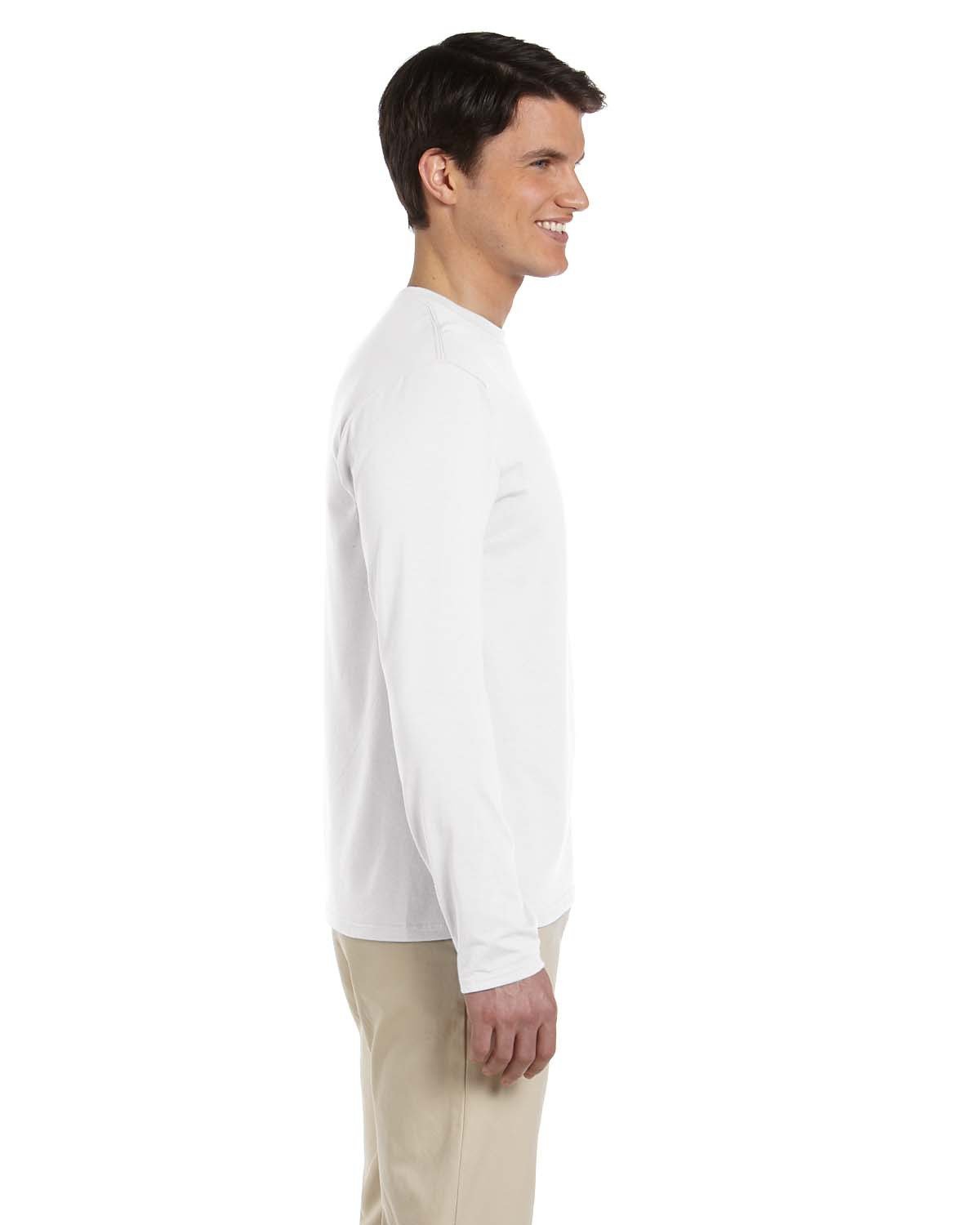 G644 Gildan Adult Softstyle Long-Sleeve T-Shirt - Siide Image