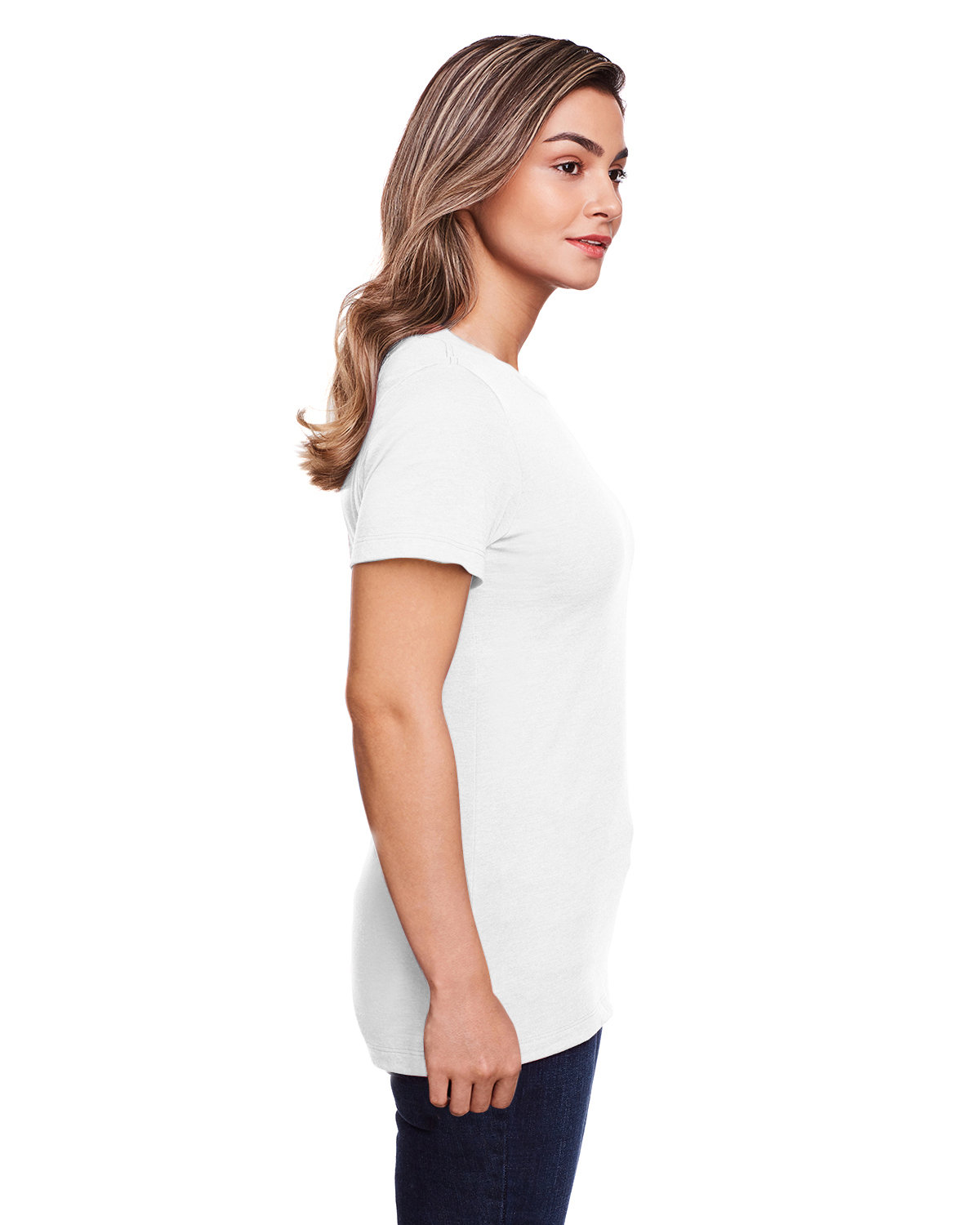 G670L Gildan Ladies Softstyle CVC T-Shirt - Siide Image