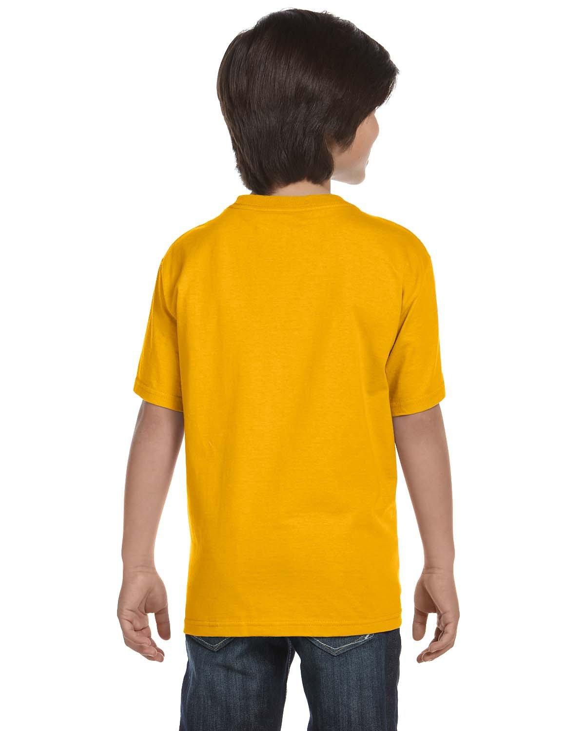 G800B Gildan Youth 50/50 T-Shirt G800B Gildan Youth 50/50 T-Shirt - Back Image