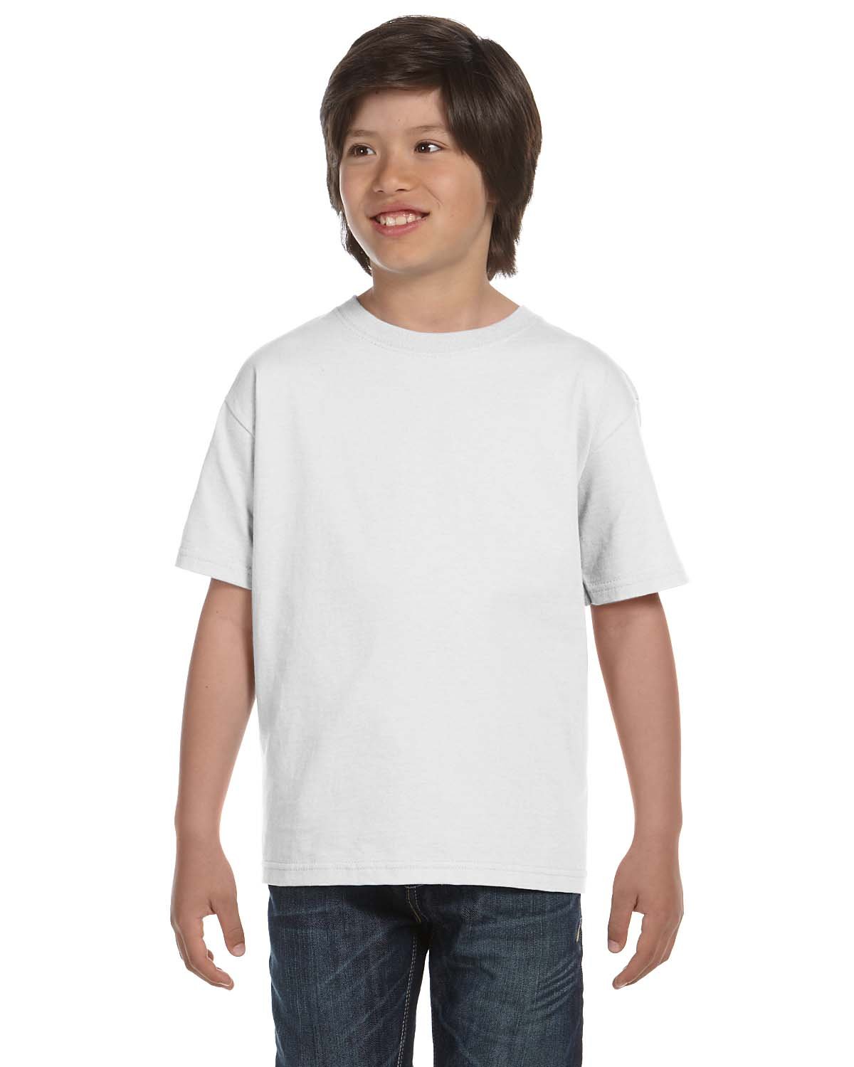 G800B Gildan Youth 50/50 T-Shirt Zoom Image