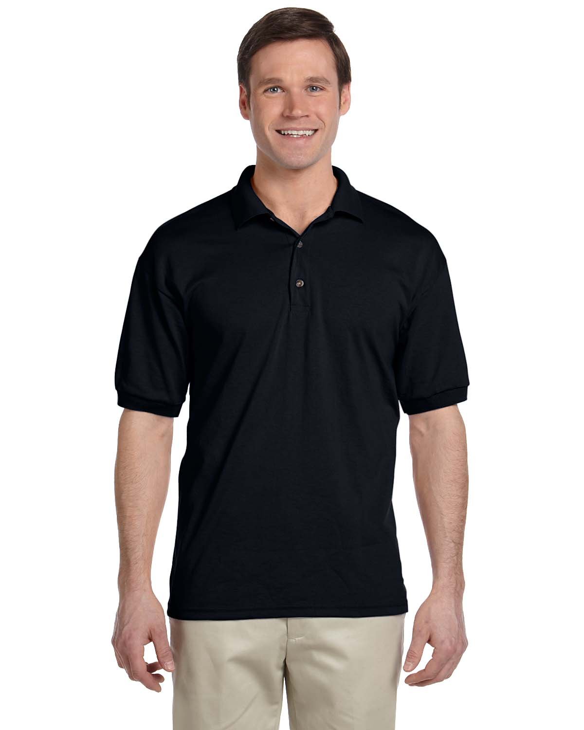G880 Gildan Adult 50/50 Jersey Polo Zoom Image
