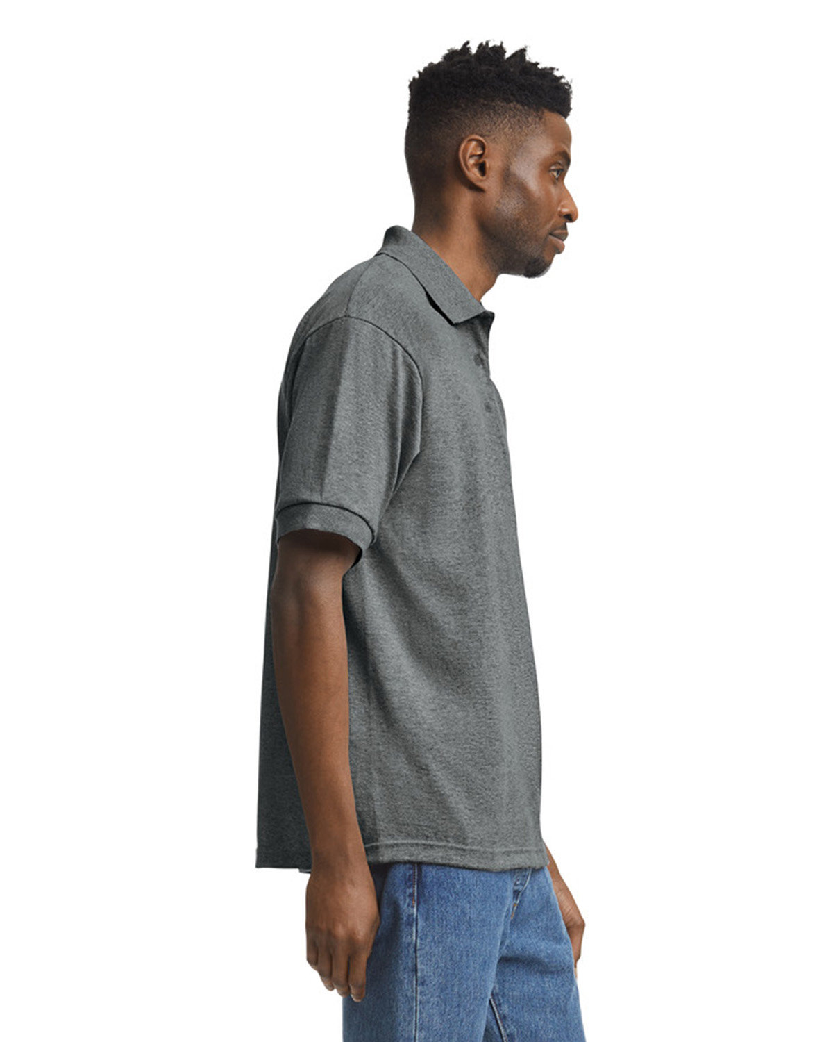 G880 Gildan Adult 50/50 Jersey Polo - Siide Image