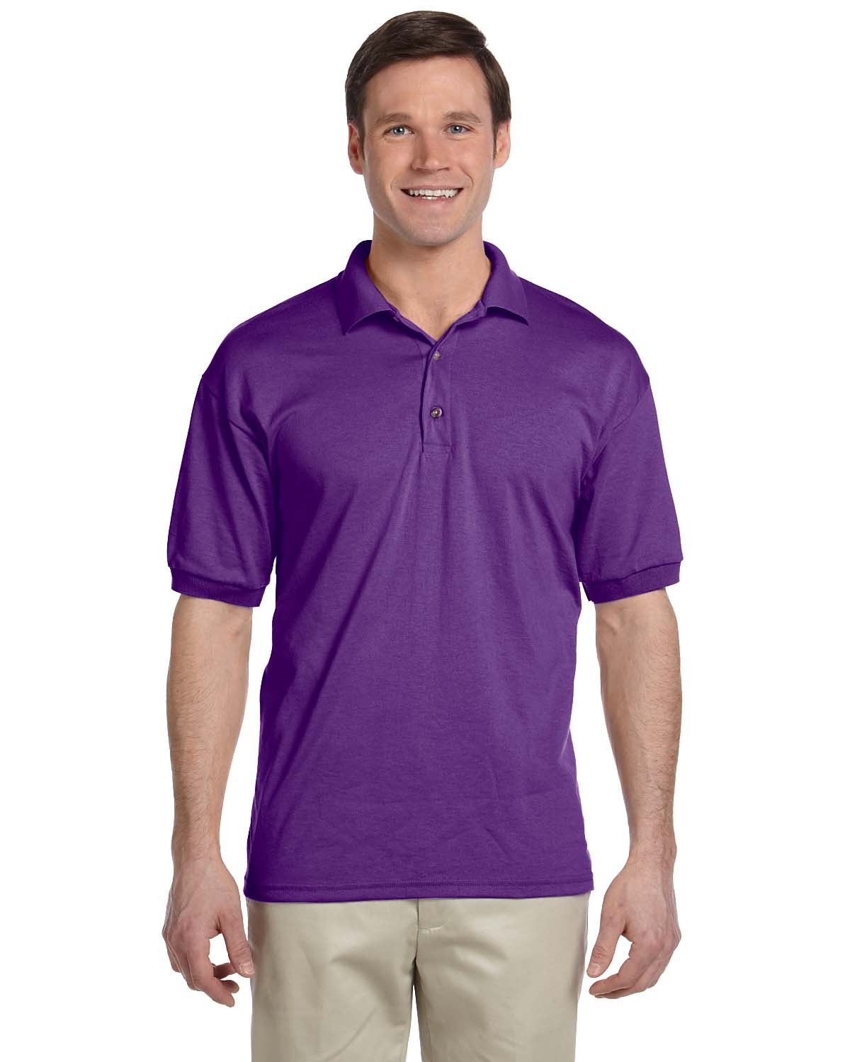 G880 Gildan Adult 50/50 Jersey Polo G880 Gildan Adult 50/50 Jersey Polo