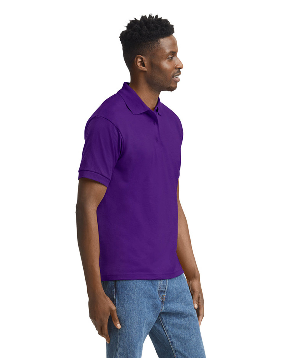 G880 Gildan Adult 50/50 Jersey Polo - Siide Image
