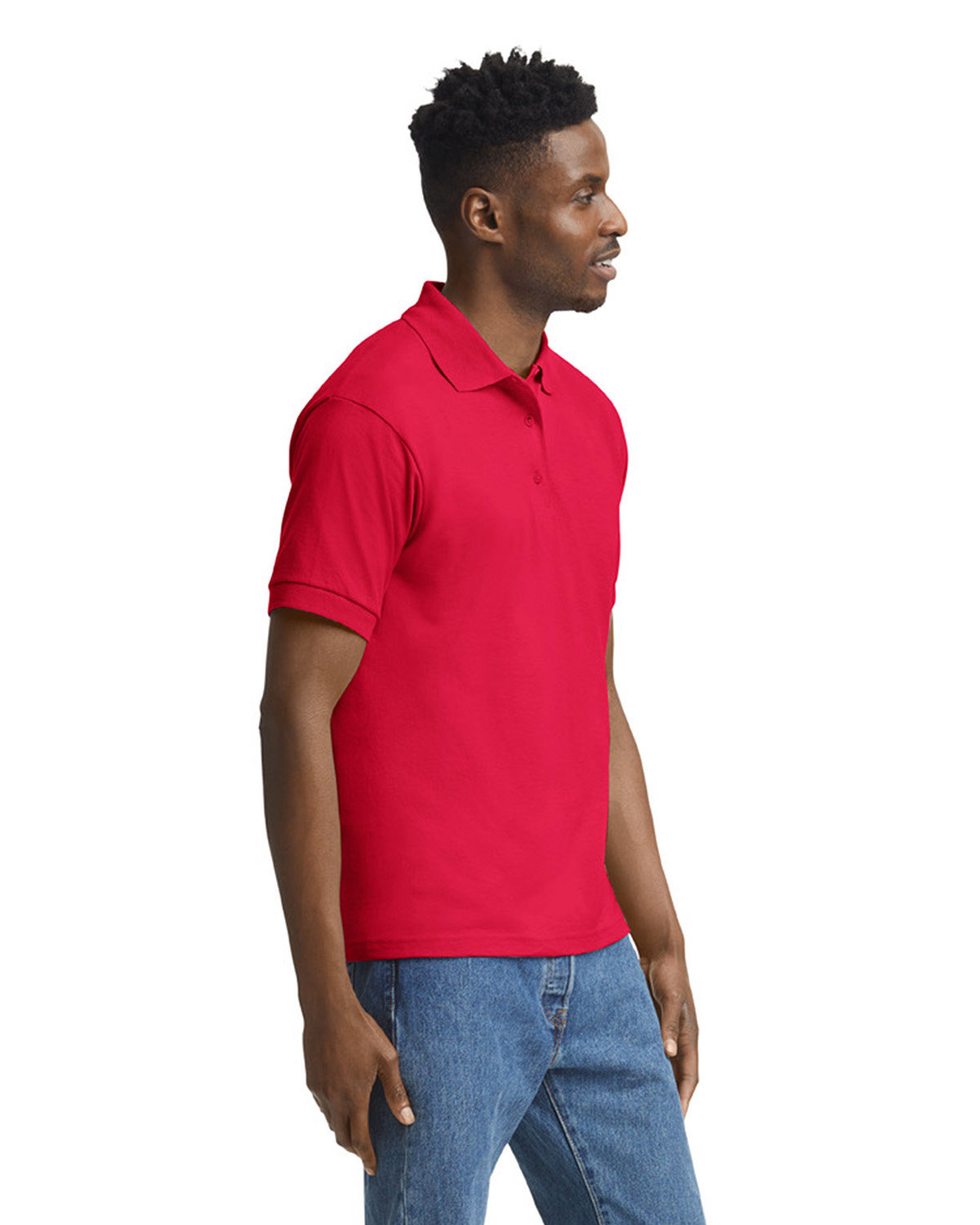 G880 Gildan Adult 50/50 Jersey Polo - Siide Image