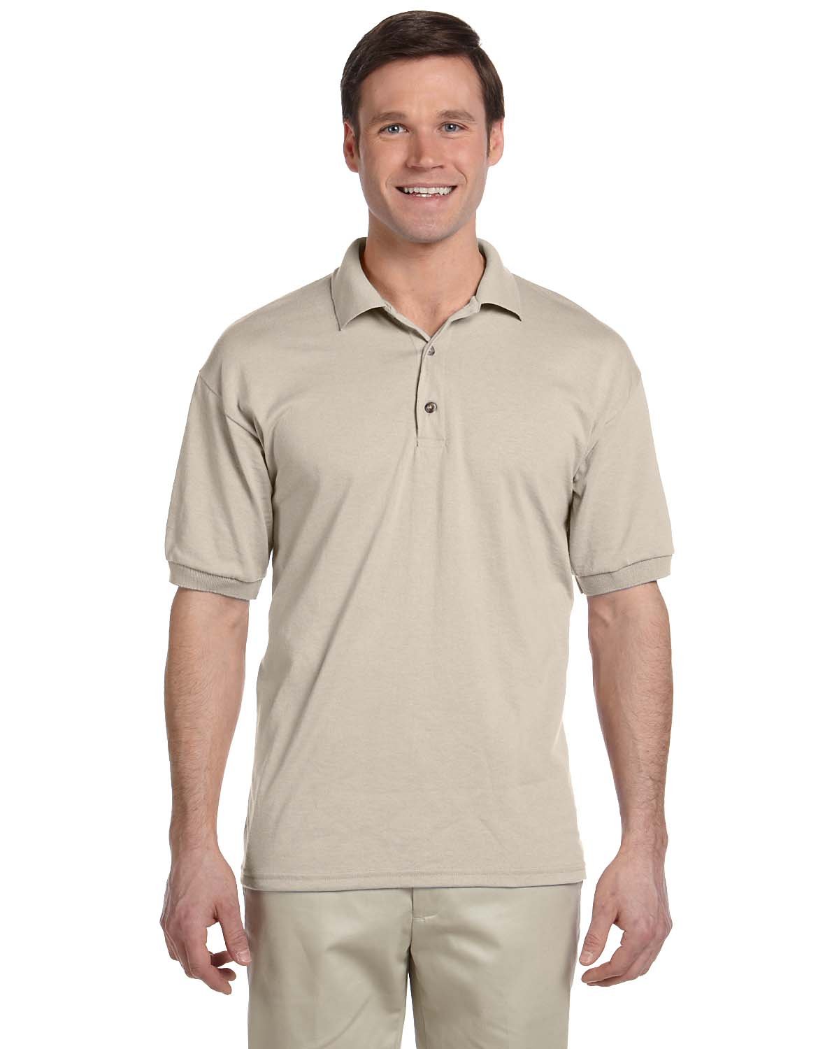 G880 Gildan Adult 50/50 Jersey Polo G880 Gildan Adult 50/50 Jersey Polo