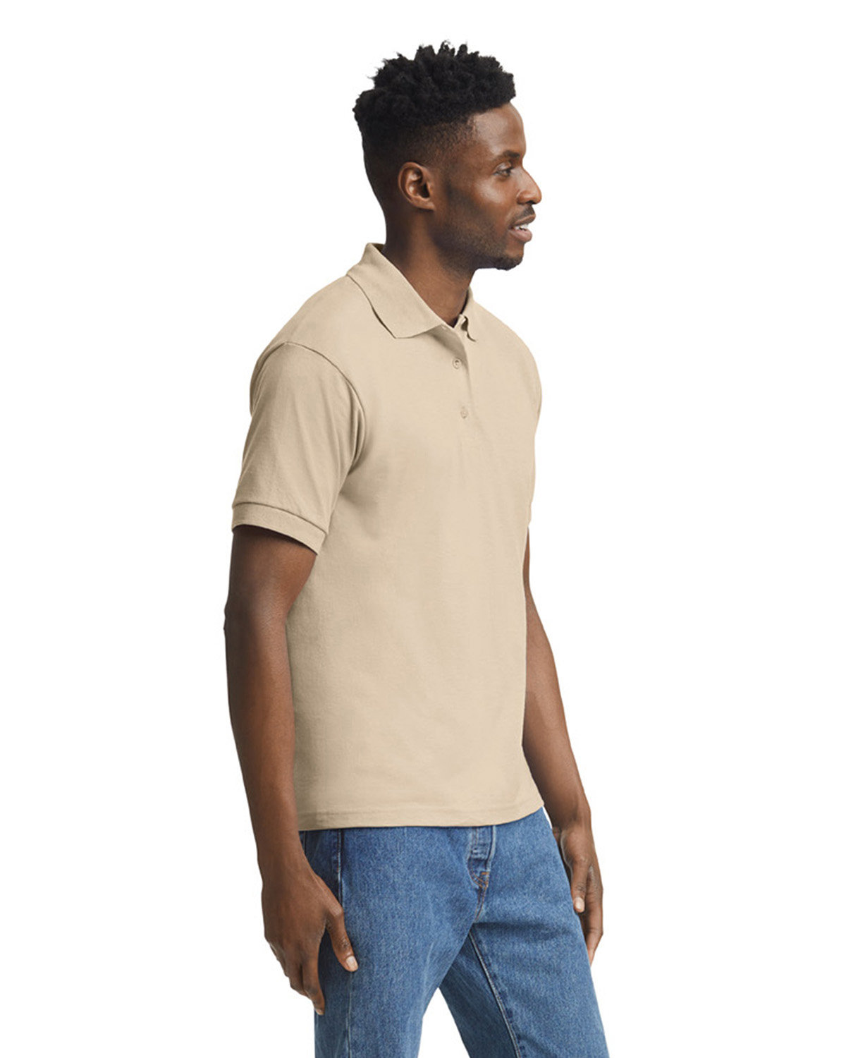 G880 Gildan Adult 50/50 Jersey Polo - Siide Image