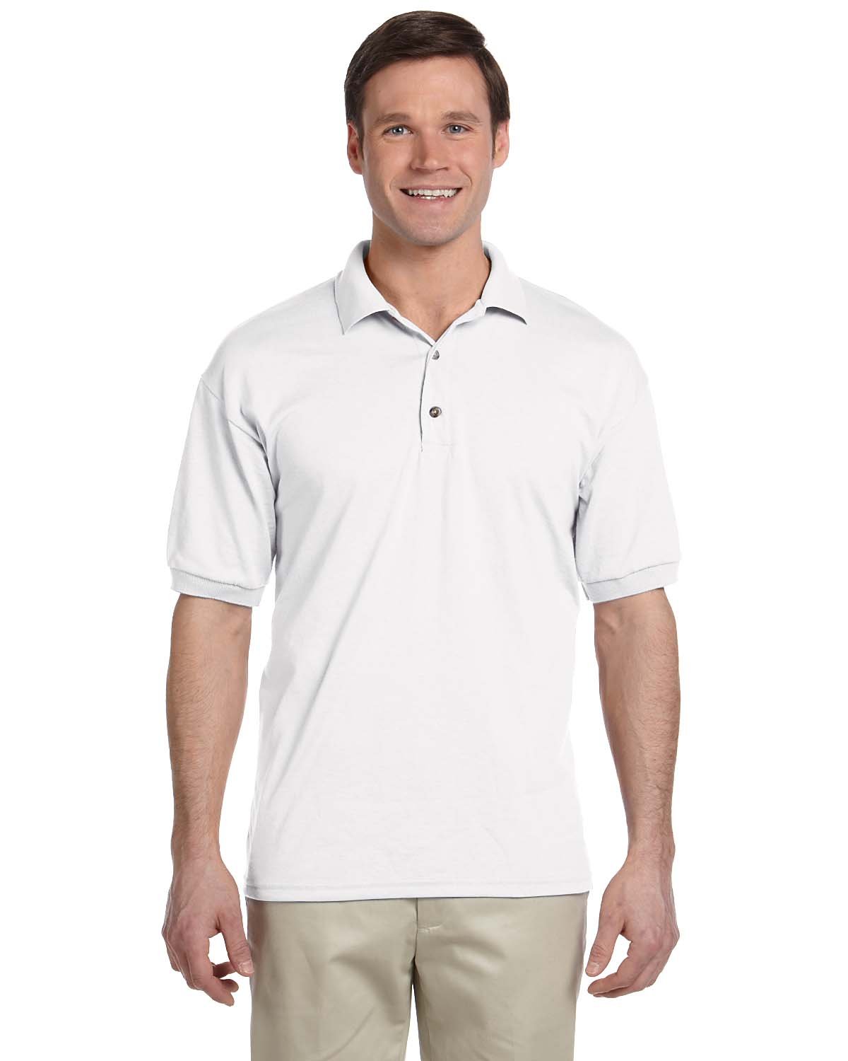 G880 Gildan Adult 50/50 Jersey Polo Zoom Image