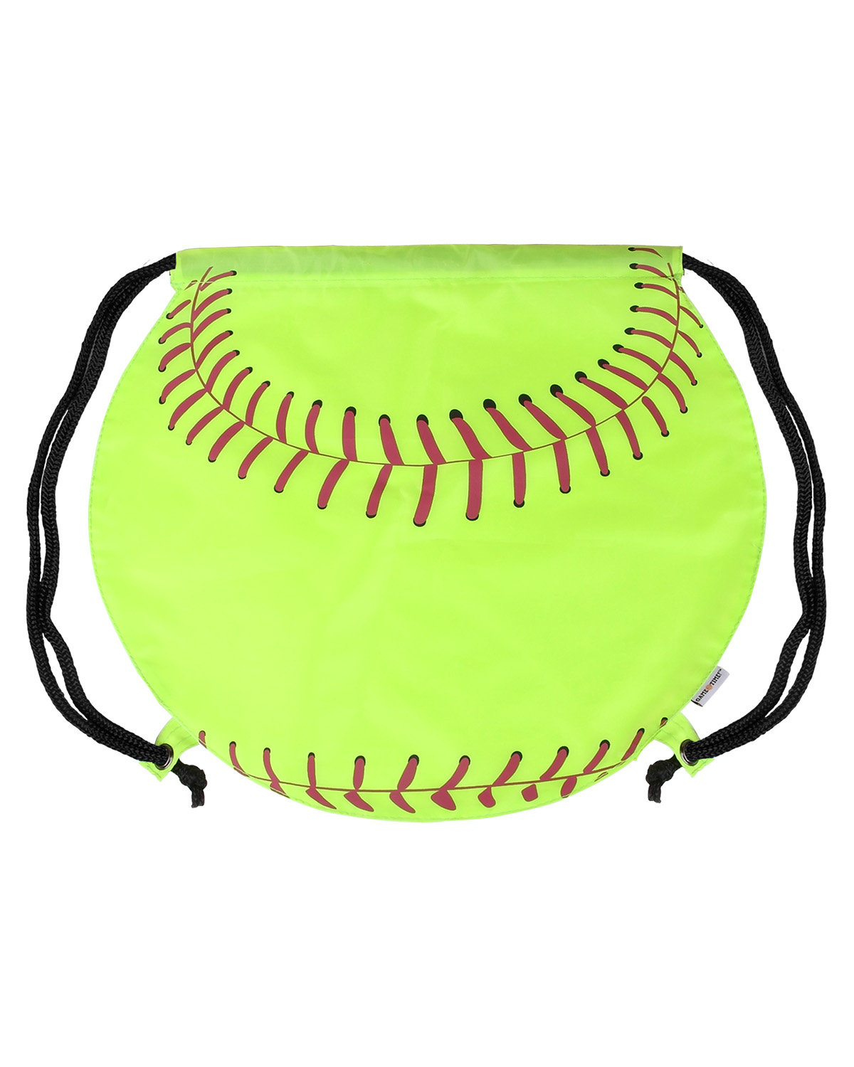 BG157 GameTime Softball Drawstring Bag Zoom Image