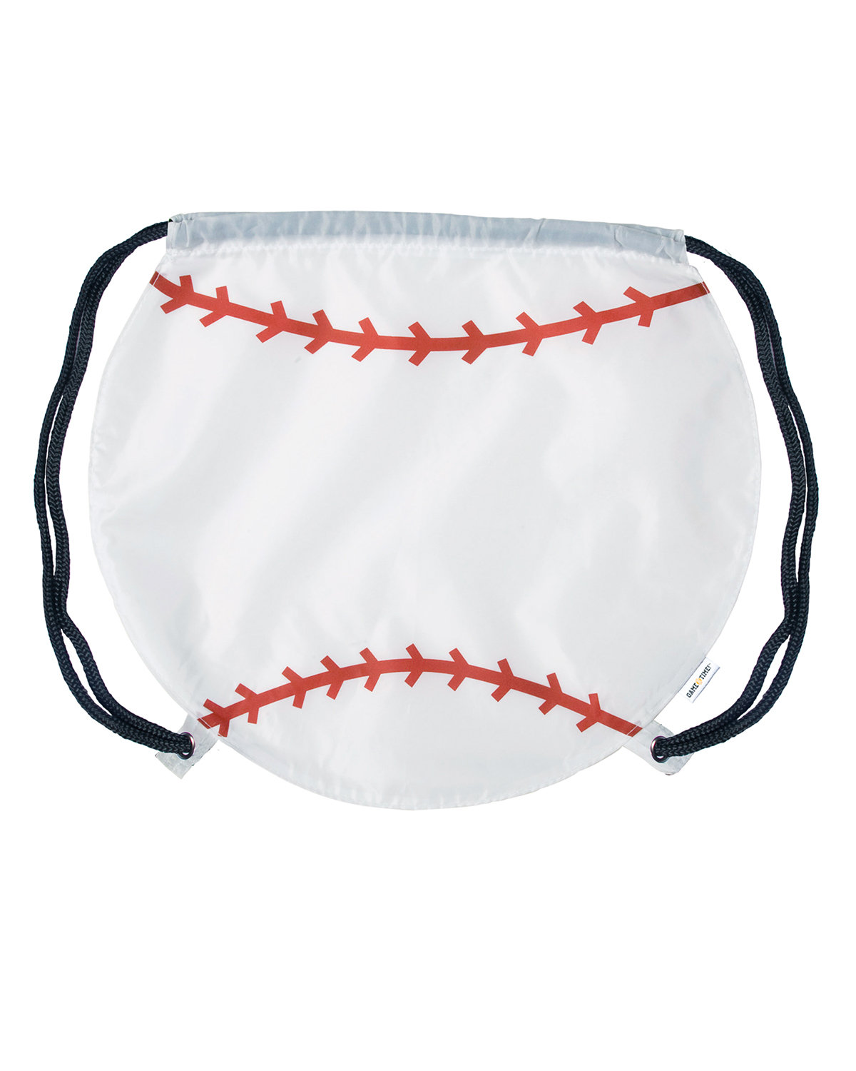 BG152 GameTime Baseball Drawstring Backpack
