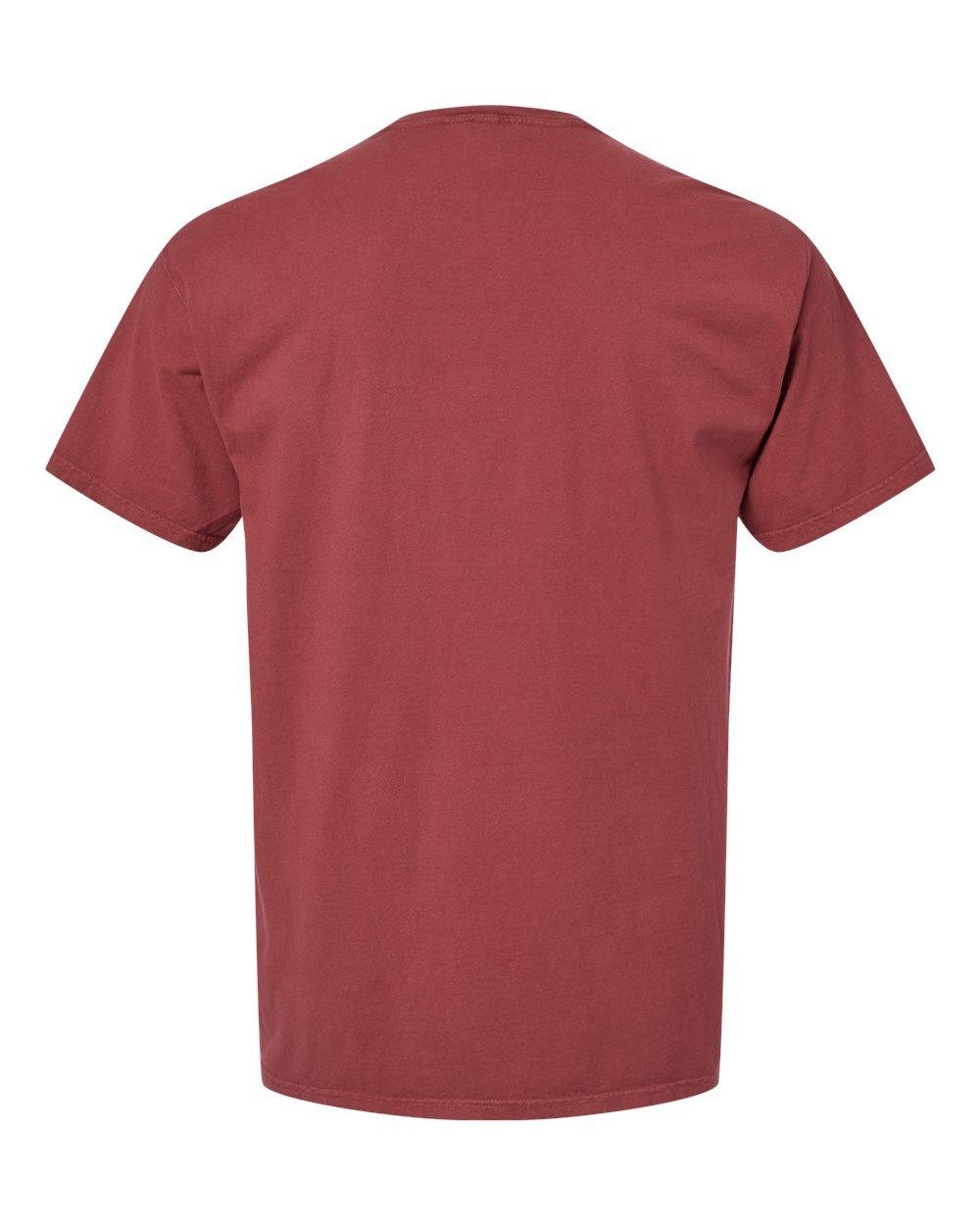 GDH150 ComfortWash by Hanes Unisex Garment-Dyed T-Shirt with Pocket - Back Image