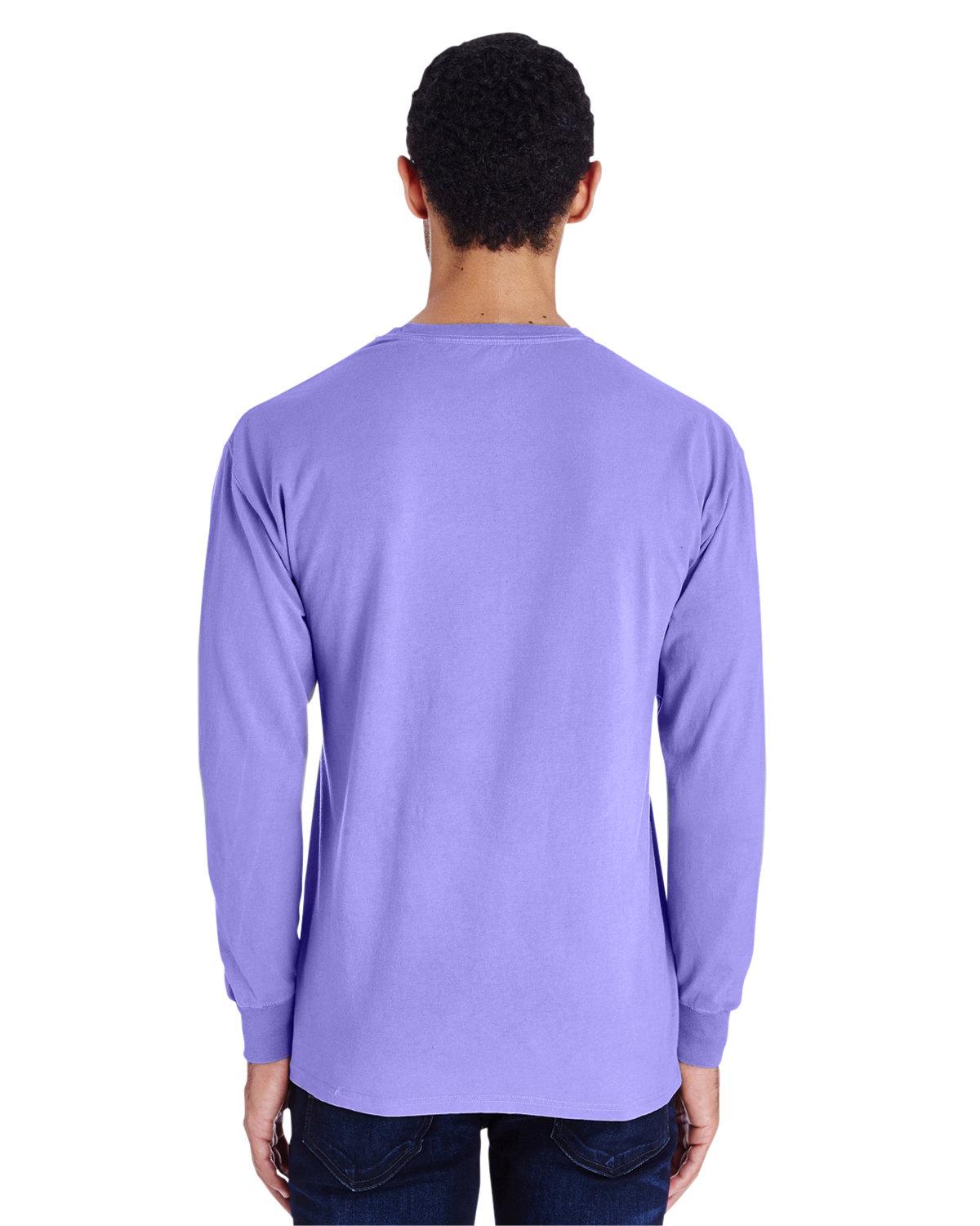 GDH200 ComfortWash by Hanes Unisex Garment-Dyed Long-Sleeve T-Shirt - Back Image