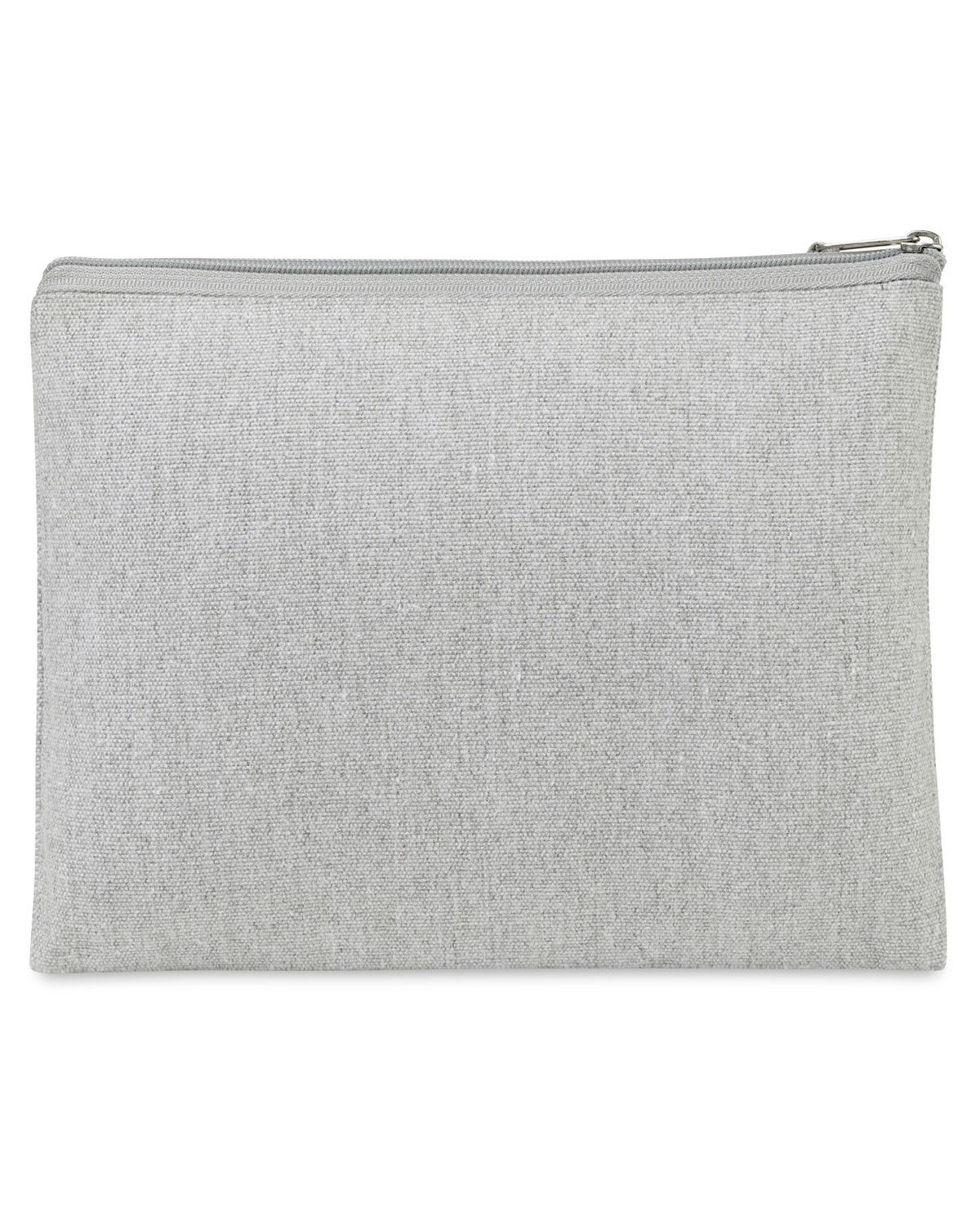 102035 Gemline Aware? Recycled Cotton Zippered Pouch - Back Image