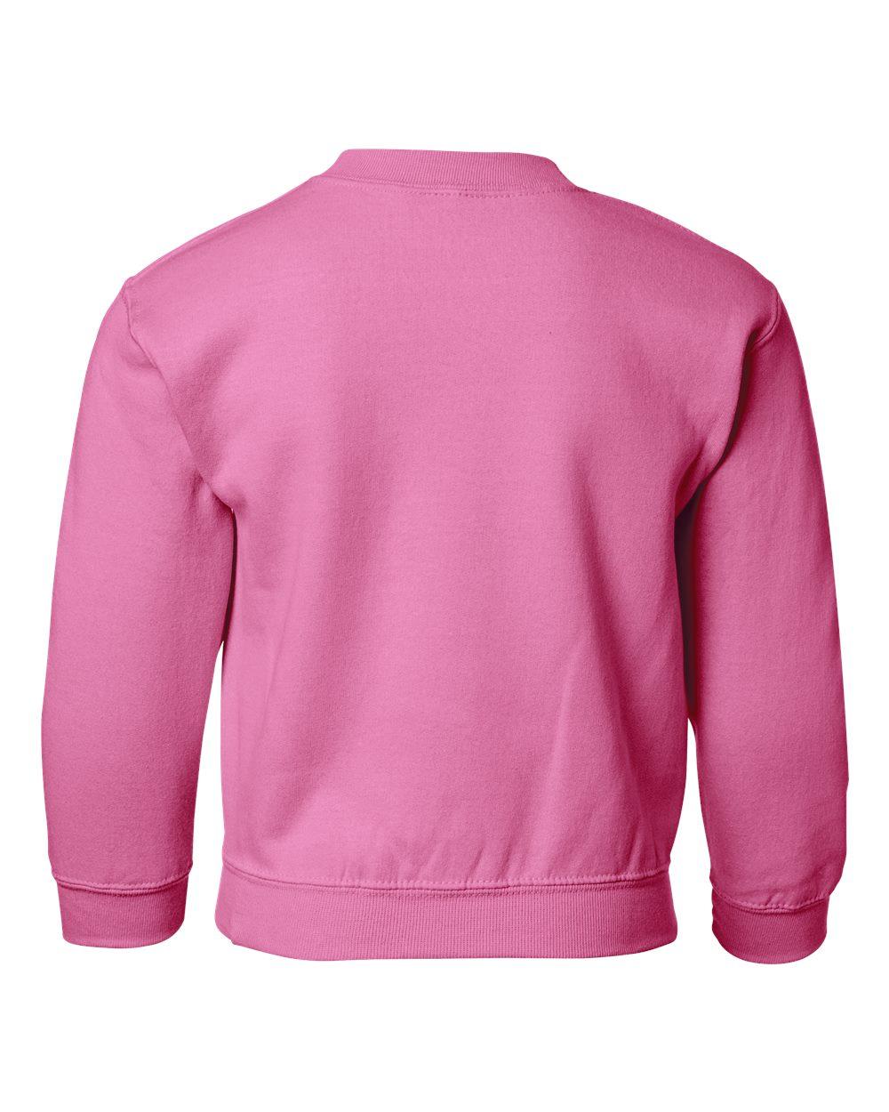 18000B Gildan Heavy Blend Youth Sweatshirt - Back Image