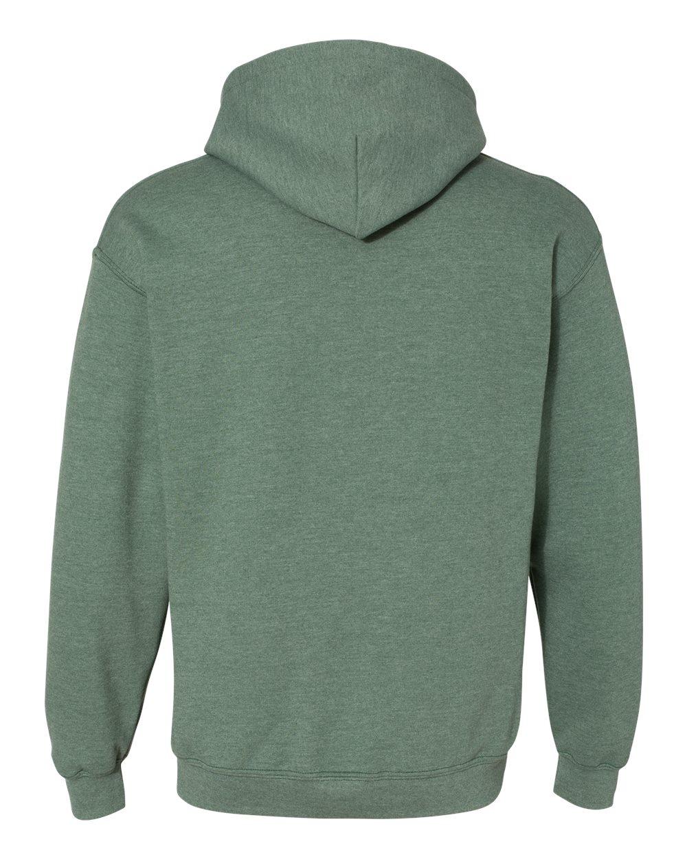 18500 Gildan Heavy Blend Hooded Sweatshirt - Back Image