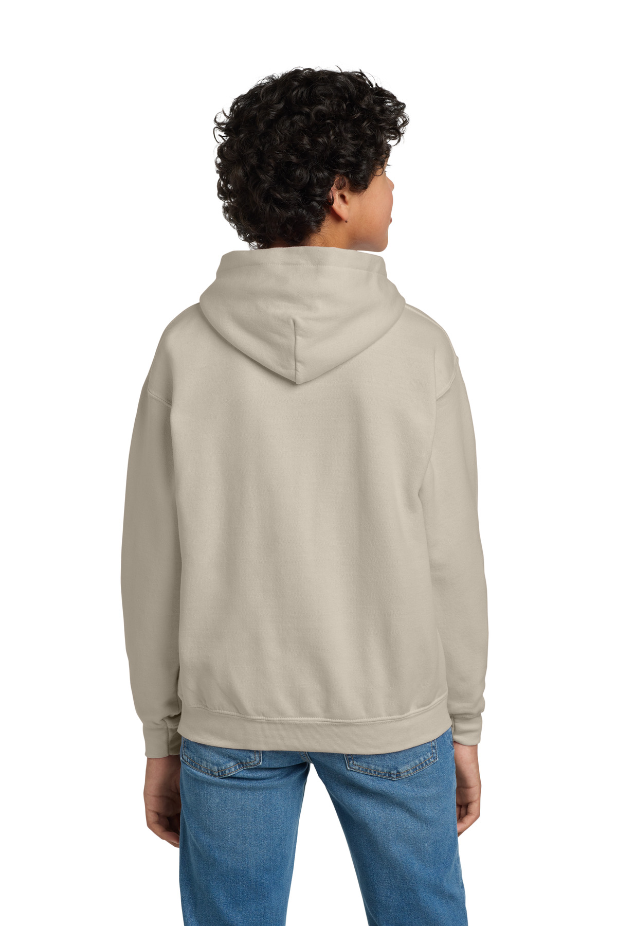 18500B Gildan Heavy Blend Youth Hooded Sweatshirt 18500B Gildan Heavy Blend Youth Hooded Sweatshirt - Back Image
