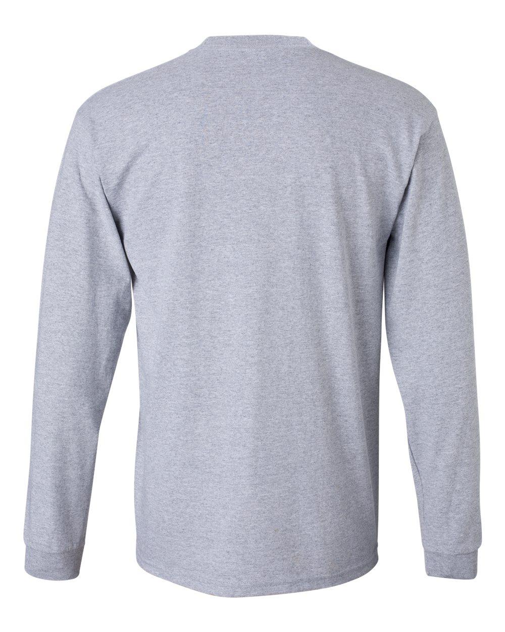 2400 Gildan - Ultra Cotton™ Long Sleeve T-Shirt - Back Image