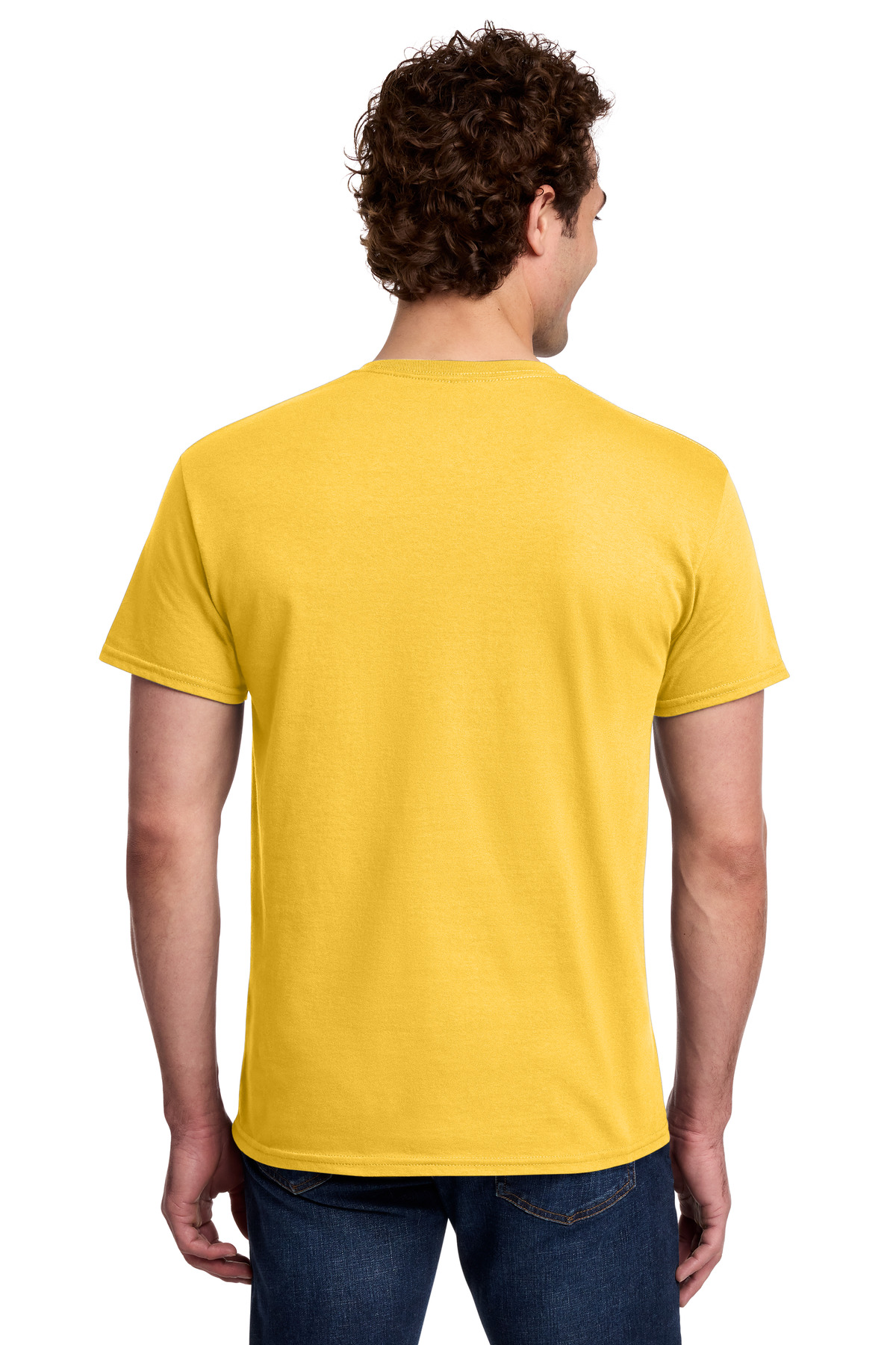 3000 Gildan Light Cotton T-Shirt - Back Image