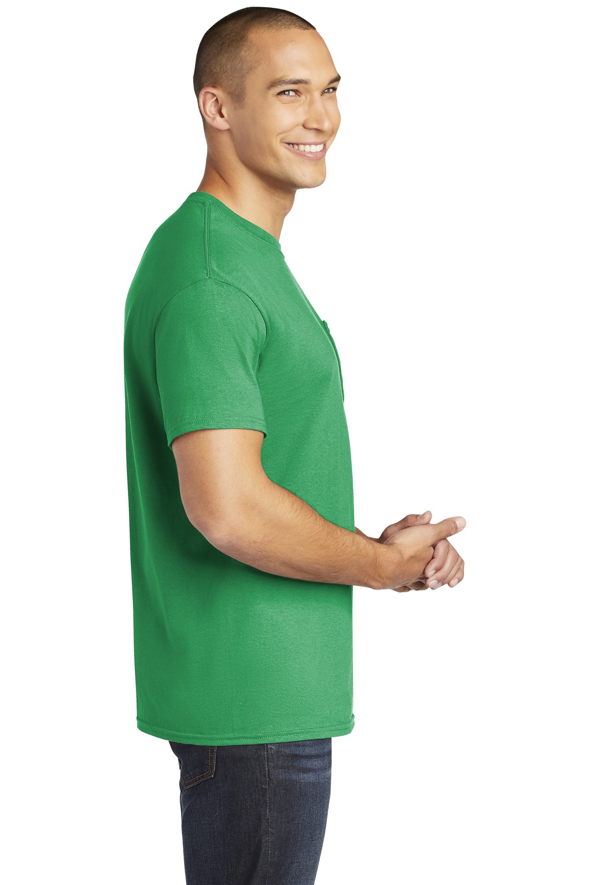 5300 Gildan Heavy Cotton Pocket T-Shirt - Siide Image