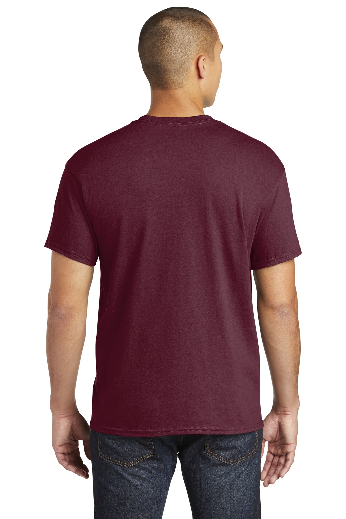 5300 Gildan Heavy Cotton Pocket T-Shirt - Back Image