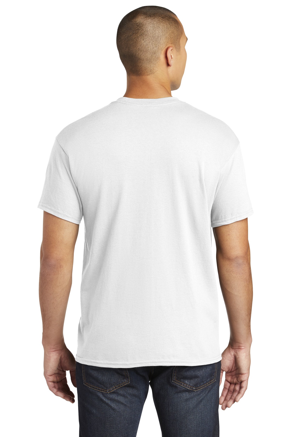5300 Gildan Heavy Cotton Pocket T-Shirt - Back Image