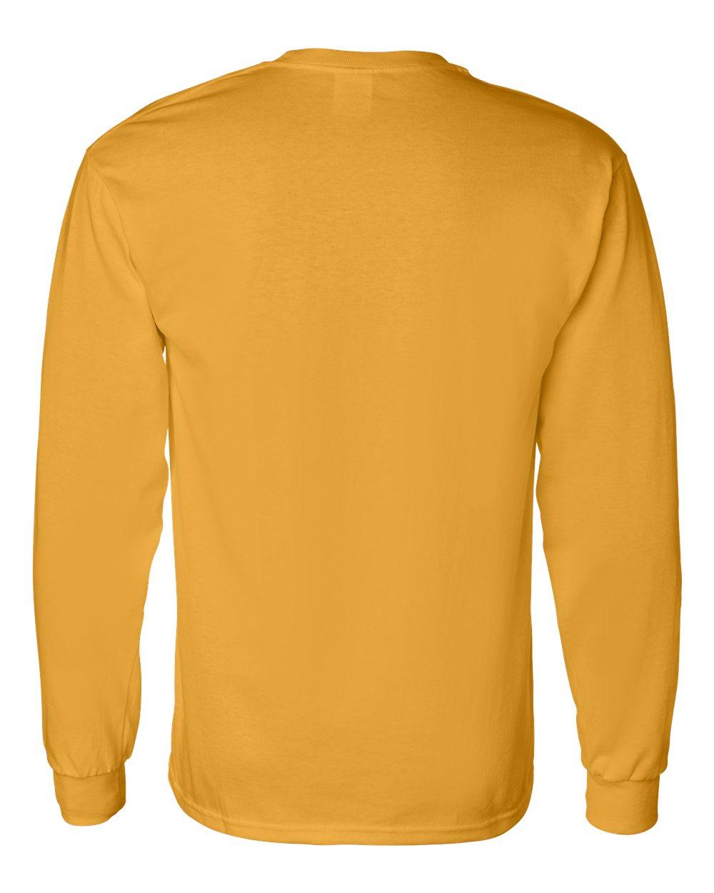 5400 Gildan Heavy Cotton Long Sleeve T-Shirt - Back Image