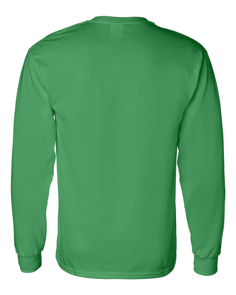 5400 Gildan Heavy Cotton Long Sleeve T-Shirt - Back Image