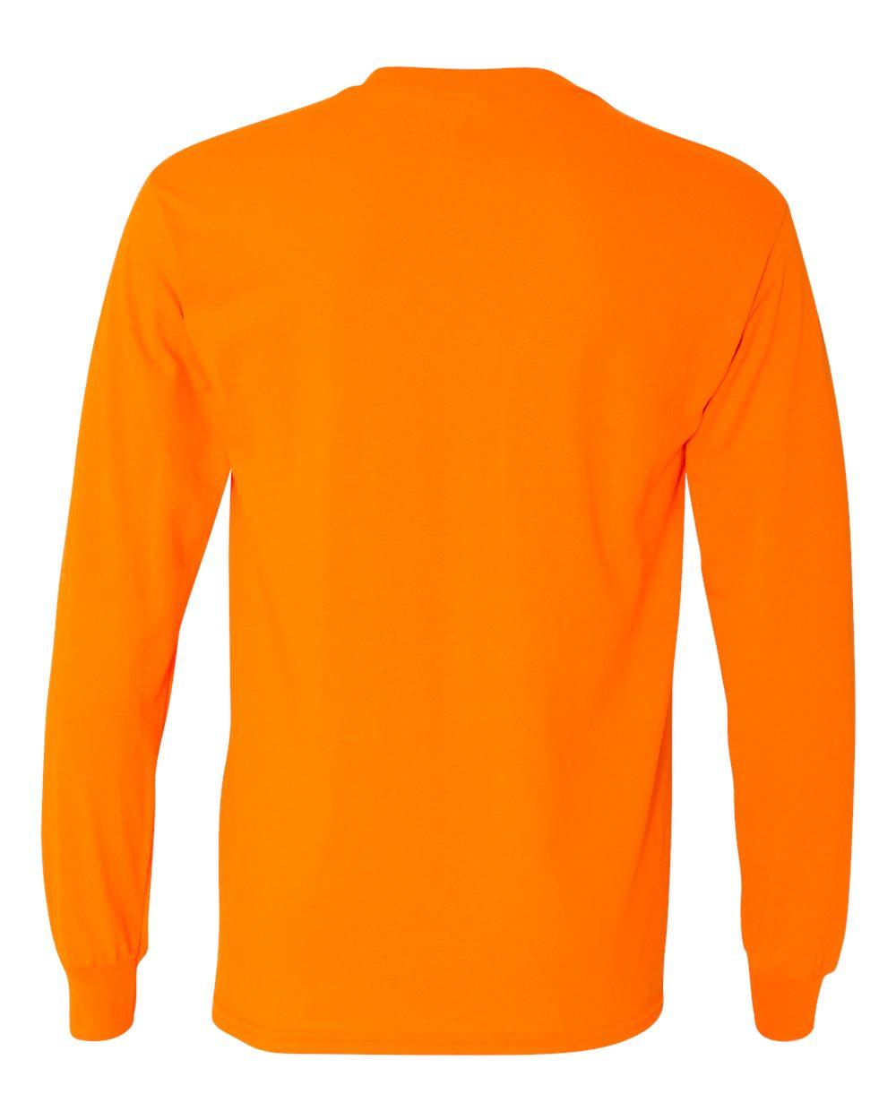 5400 Gildan Heavy Cotton Long Sleeve T-Shirt - Back Image