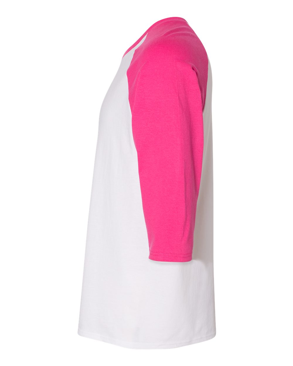 5700 Gildan Heavy Cotton Raglan Three-Quarter Sleeve T-Shirt - Siide Image