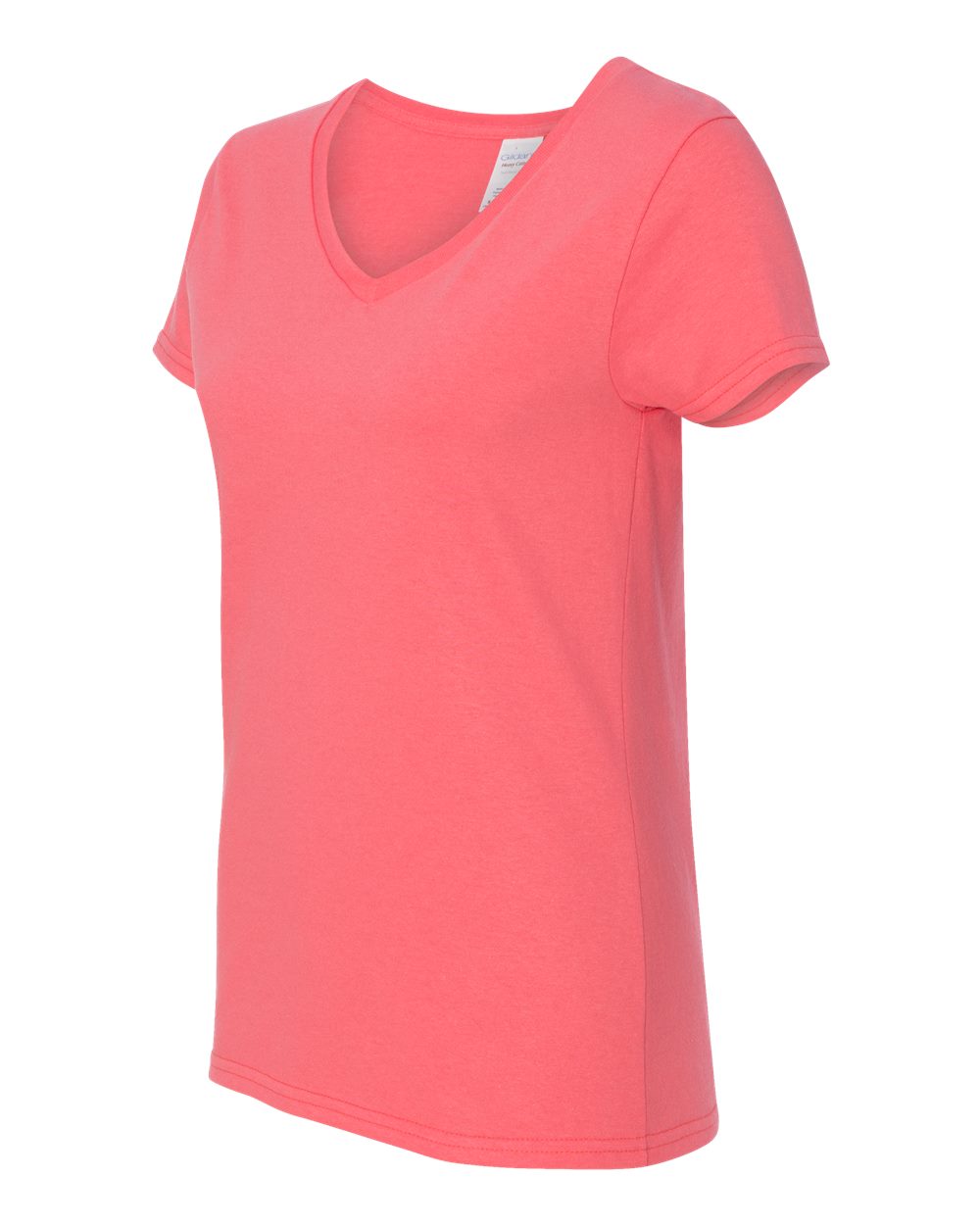 5V00L Gildan Heavy Cotton Women’s V-Neck T-Shirt - Siide Image