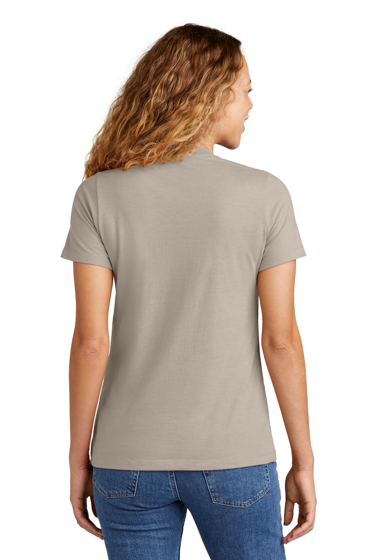 64001LCVC Gildan Softstyle Womens CVC T-Shirt - Back Image