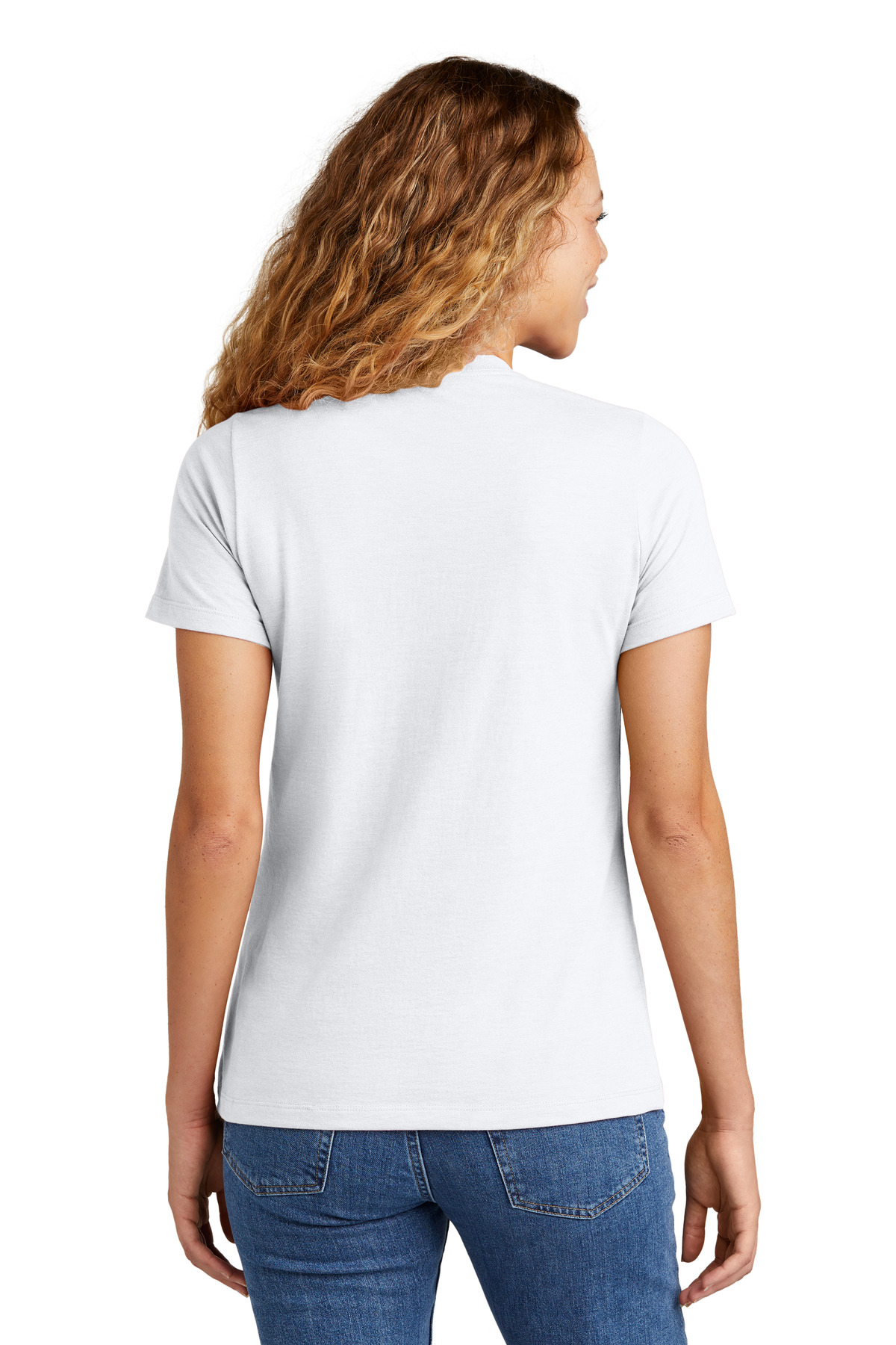 64001LCVC Gildan Softstyle Womens CVC T-Shirt - Back Image