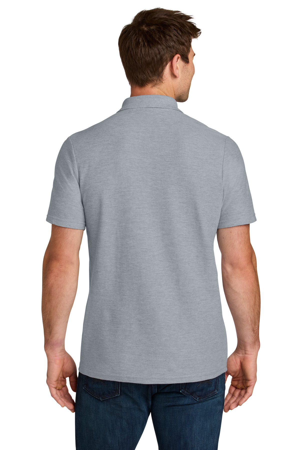 64800 Gildan Softstyle Adult Pique Polo - Back Image