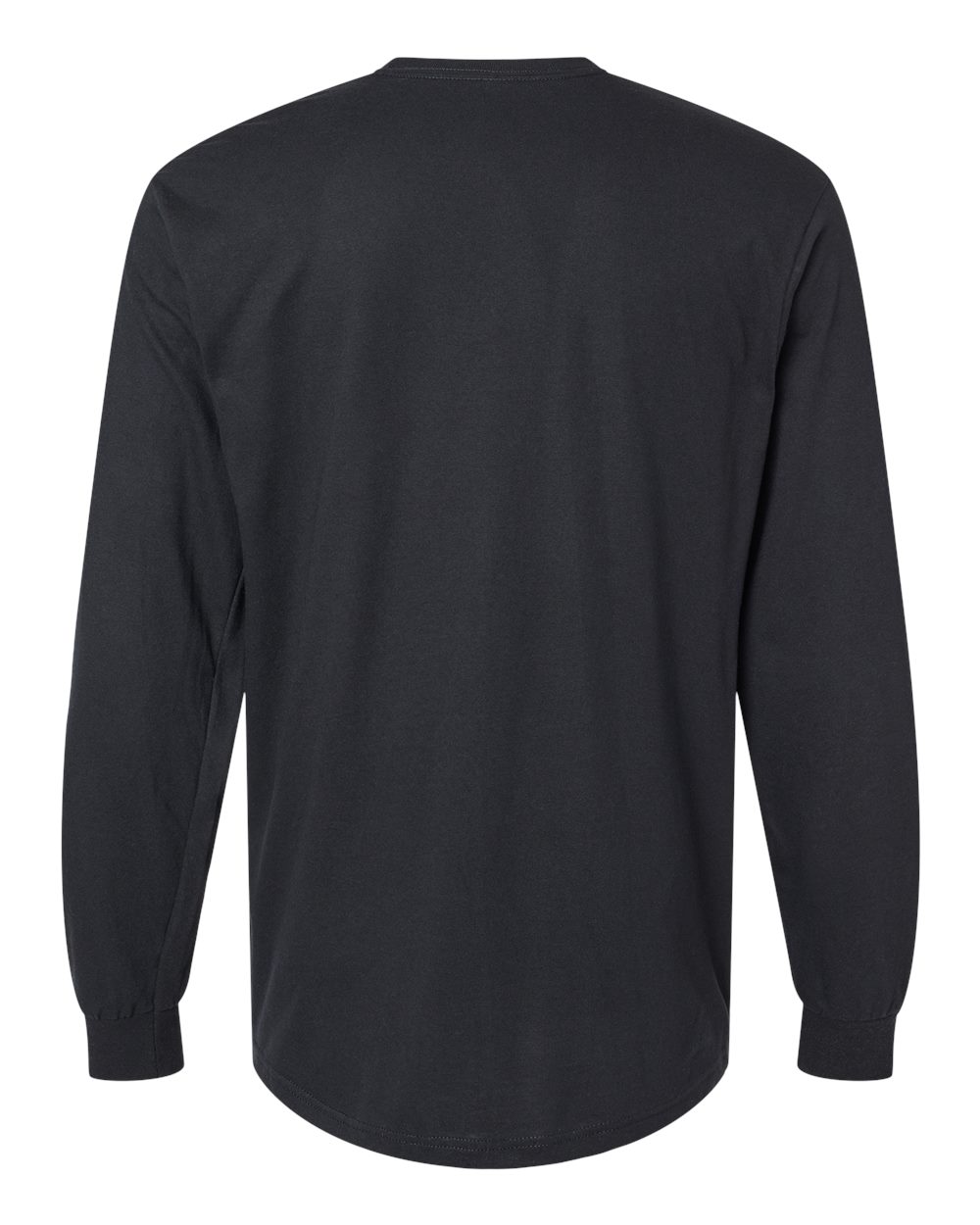 67400 Gildan Softstyle CVC Long Sleeve T-Shirt - Back Image