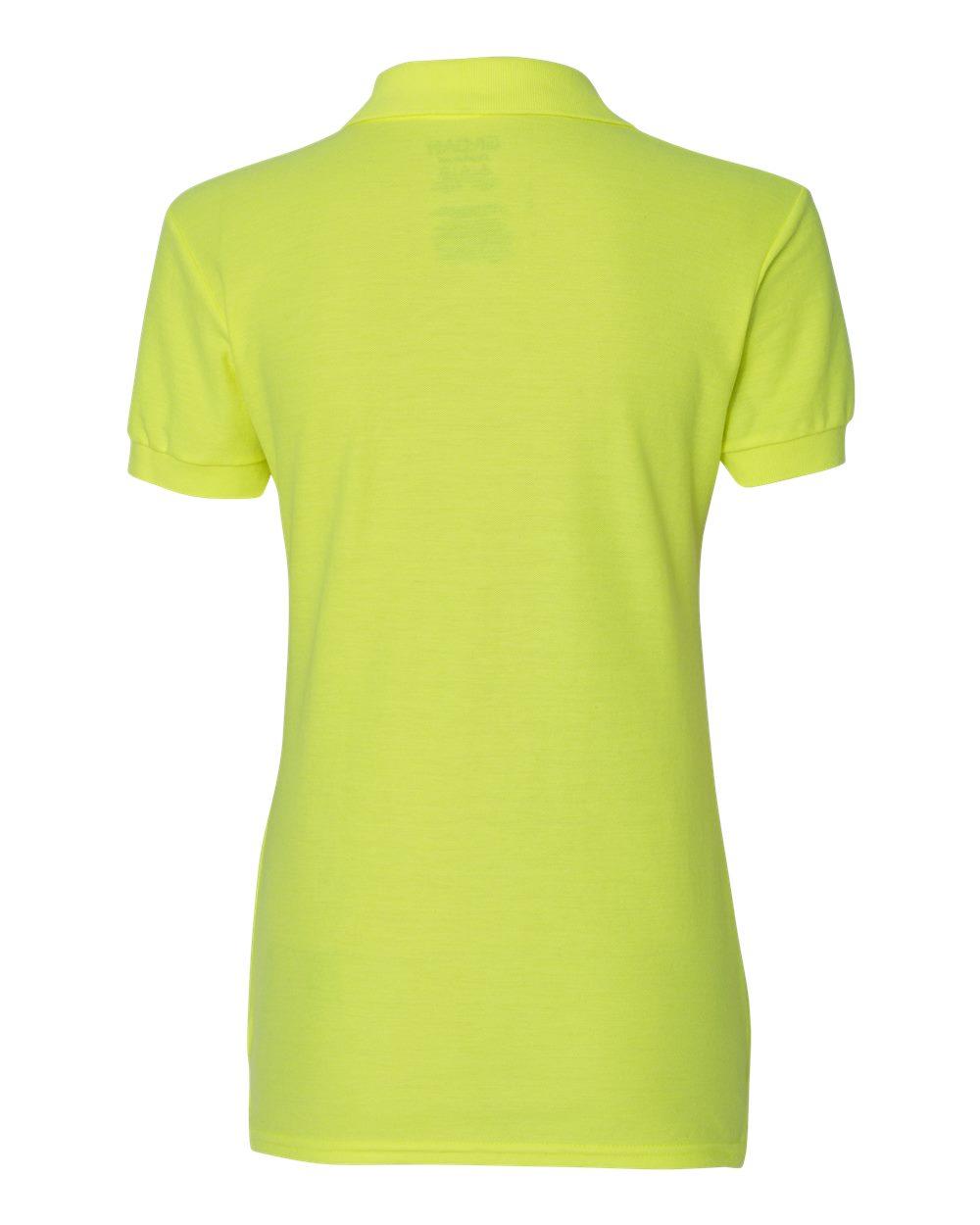 72800L Gildan DryBlend Women’s Double Piqué Sport Shirt - Back Image