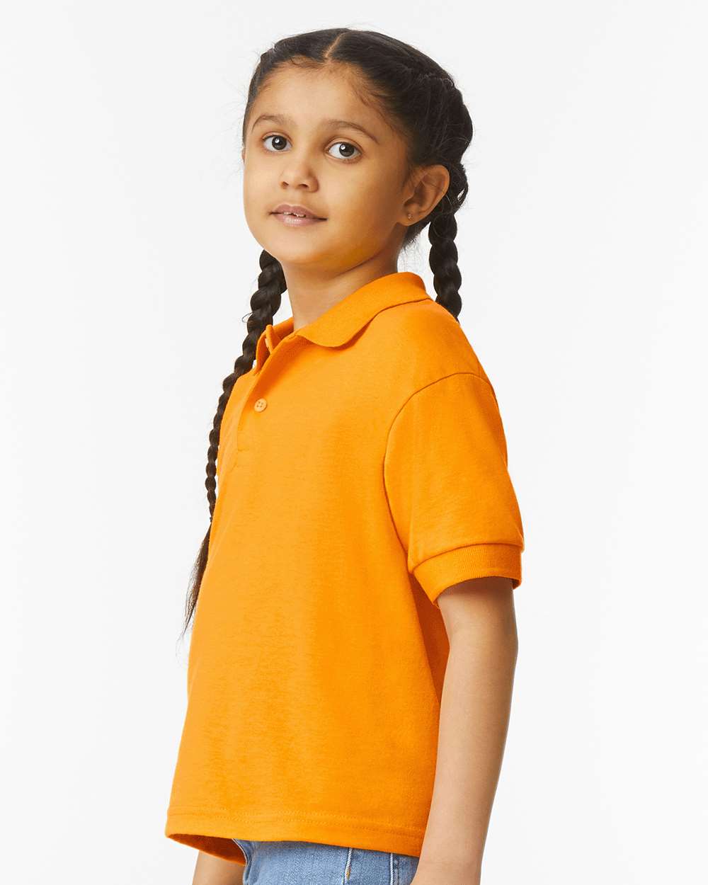 8800B Gildan Youth DryBlend 6-Ounce Jersey Knit Sport Shirt. - Siide Image